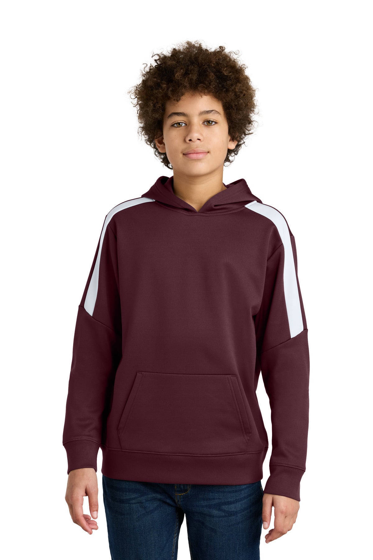 Sport-TekÂ® Youth Sport-WickÂ® Fleece United Pullover Hoodie YST255