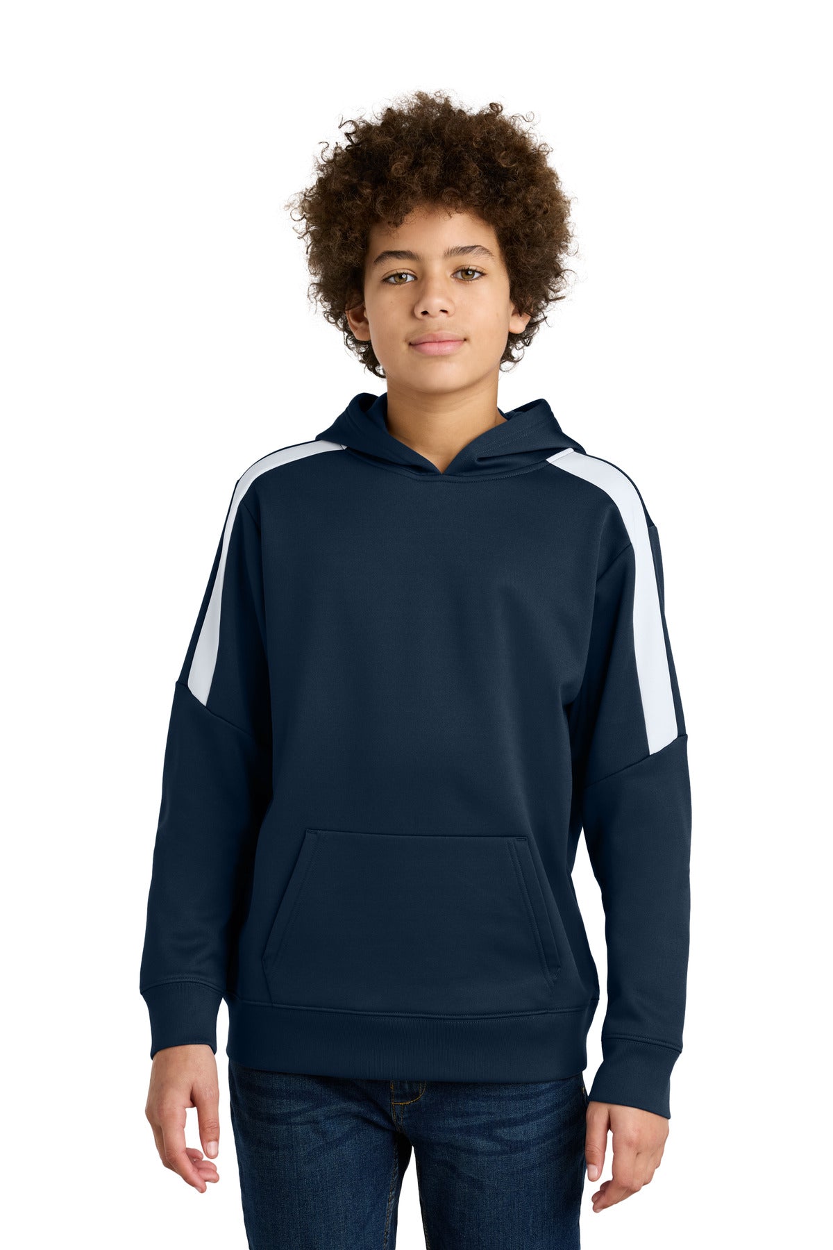 Sport-TekÂ® Youth Sport-WickÂ® Fleece United Pullover Hoodie YST255