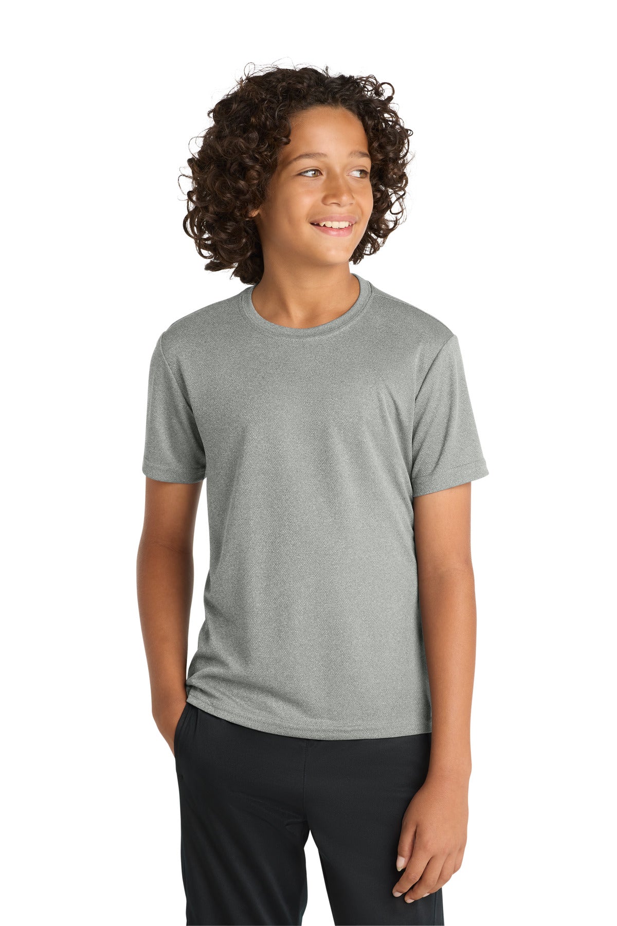 Sport-TekÂ® Youth PosiChargeÂ® RacerMeshÂ® Tee. YST340