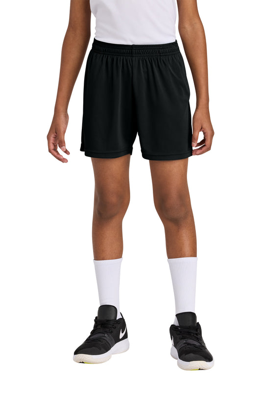 Sport-TekÂ® Youth PosiChargeÂ® Competitorâ„¢ 5" Pocketed Short YST349P