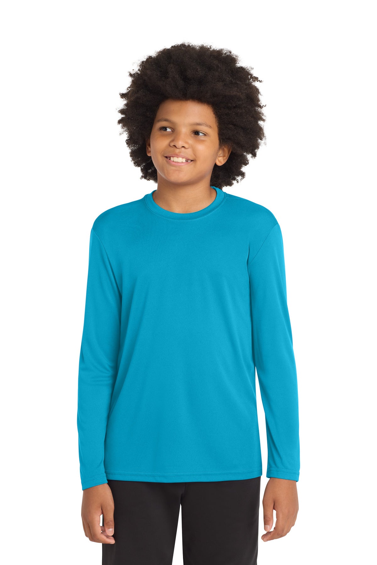 Sport-TekÂ® Youth Long Sleeve PosiChargeÂ® Competitorâ„¢ Tee. YST350LS