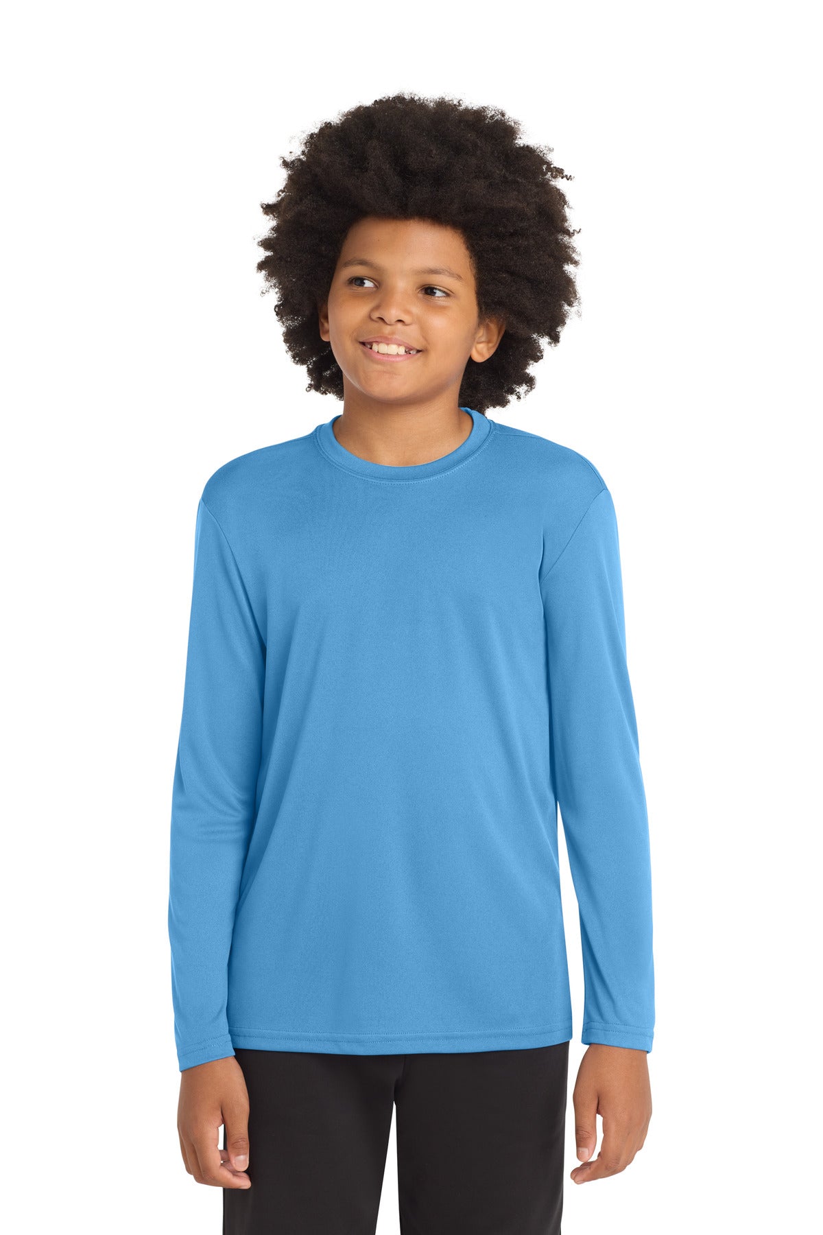 Sport-TekÂ® Youth Long Sleeve PosiChargeÂ® Competitorâ„¢ Tee. YST350LS