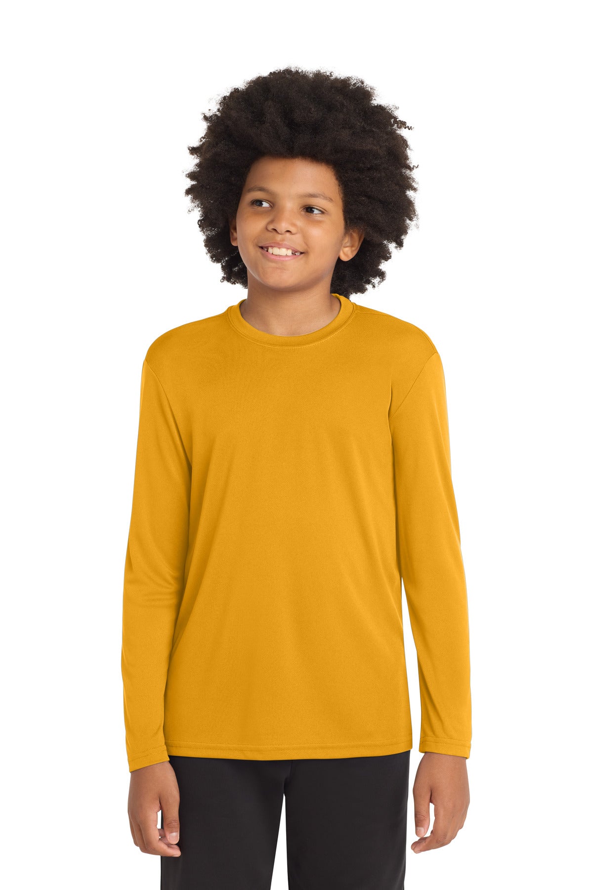 Sport-TekÂ® Youth Long Sleeve PosiChargeÂ® Competitorâ„¢ Tee. YST350LS