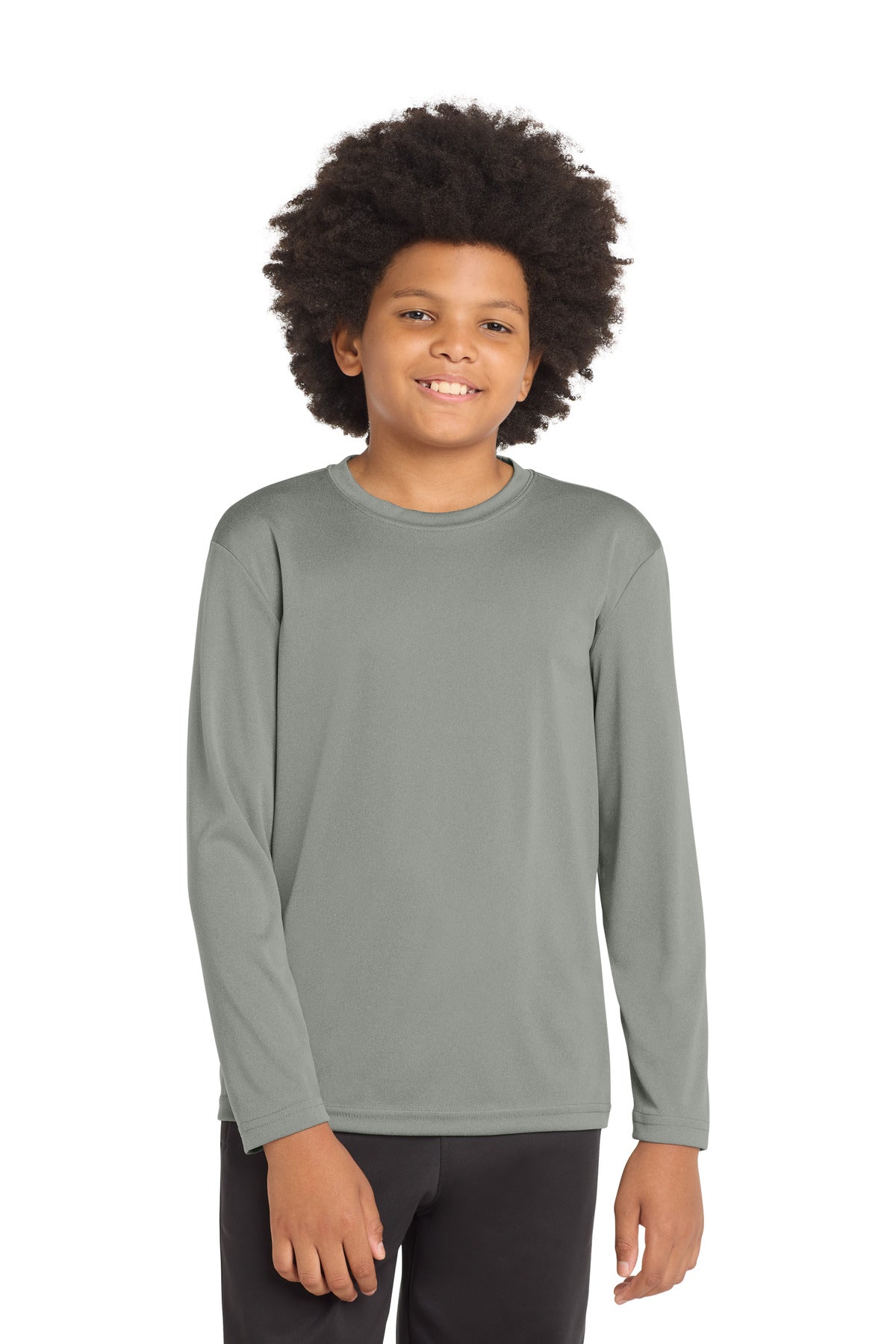 Sport-TekÂ® Youth Long Sleeve PosiChargeÂ® Competitorâ„¢ Tee. YST350LS