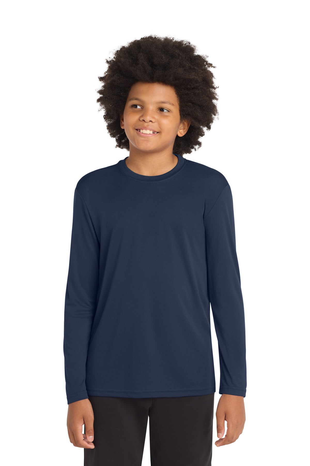 Sport-TekÂ® Youth Long Sleeve PosiChargeÂ® Competitorâ„¢ Tee. YST350LS