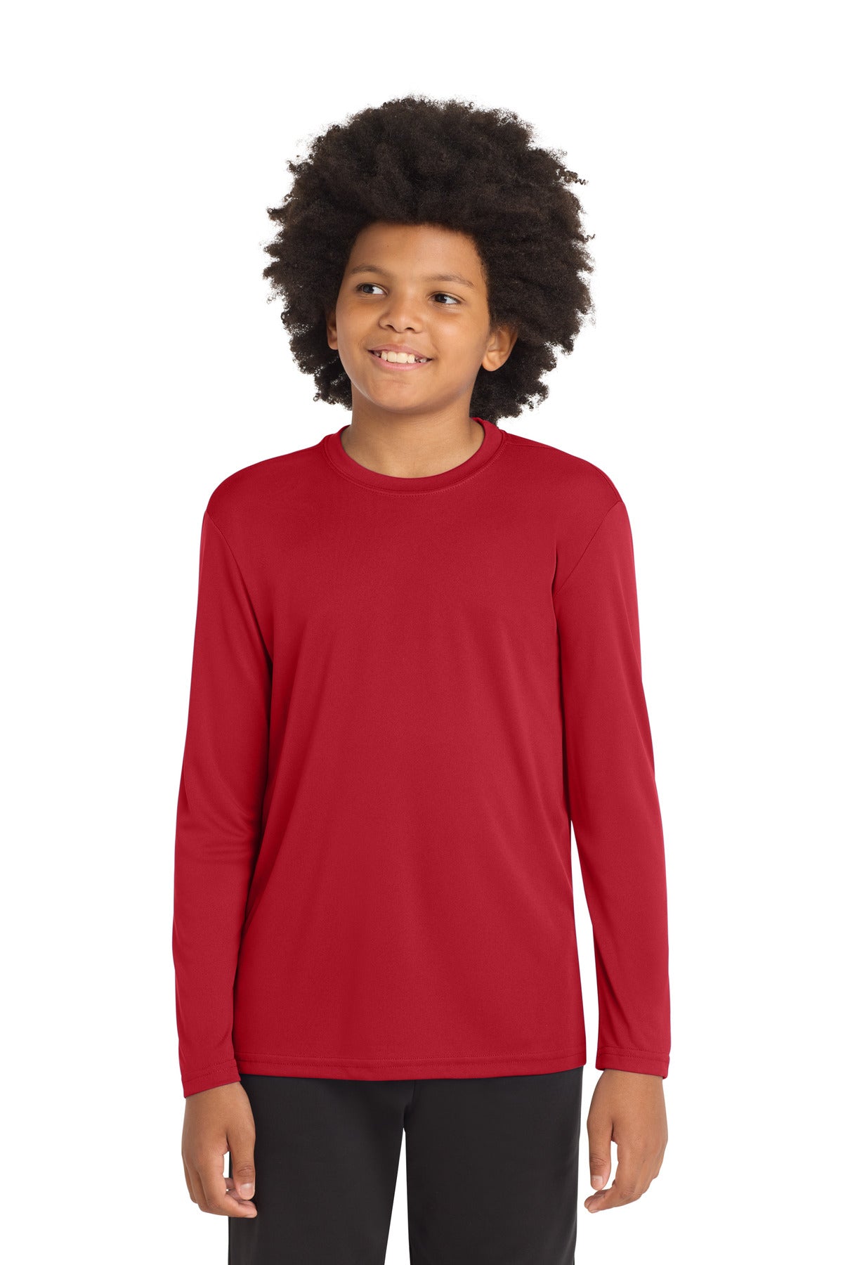 Sport-TekÂ® Youth Long Sleeve PosiChargeÂ® Competitorâ„¢ Tee. YST350LS