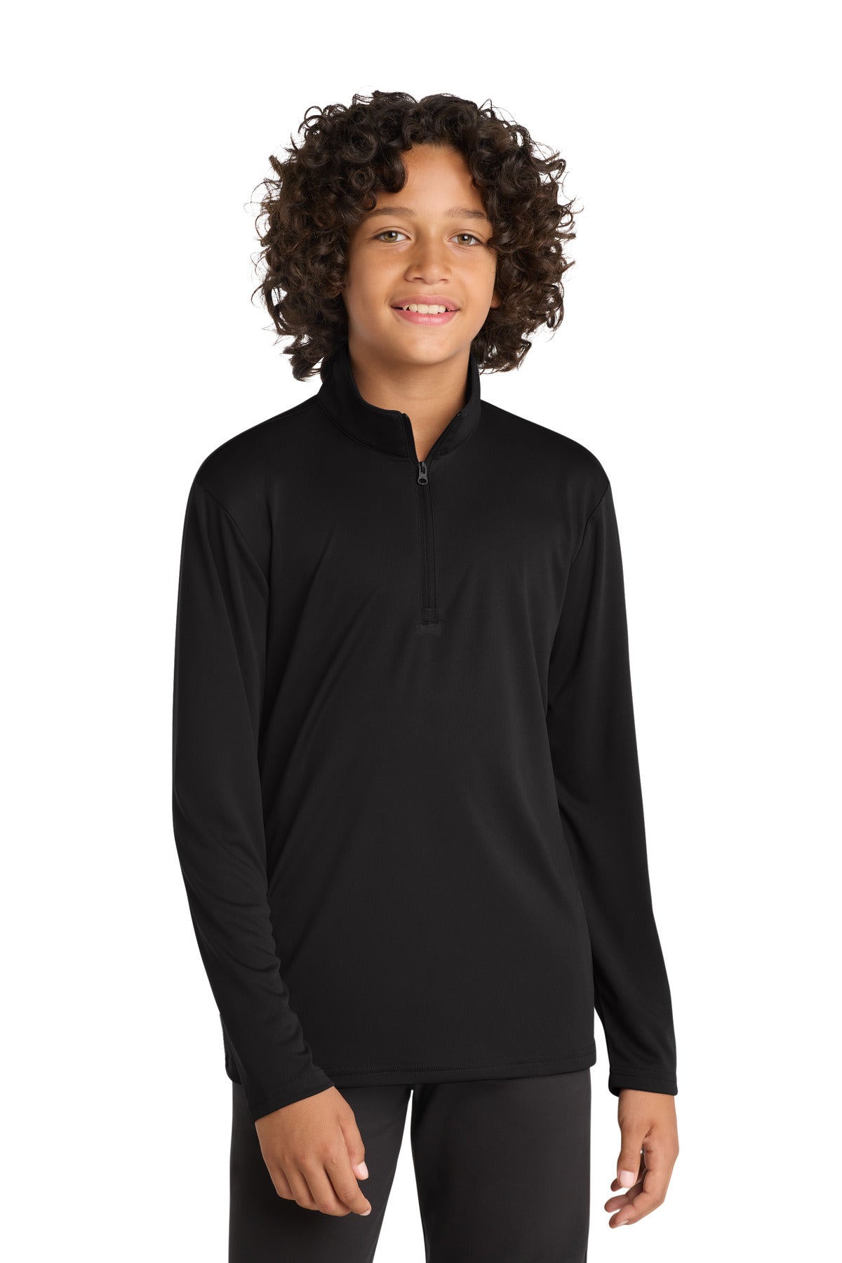 Sport-Tek Â® Youth PosiCharge Â® Competitor â„¢ 1/4-Zip Pullover. YST357