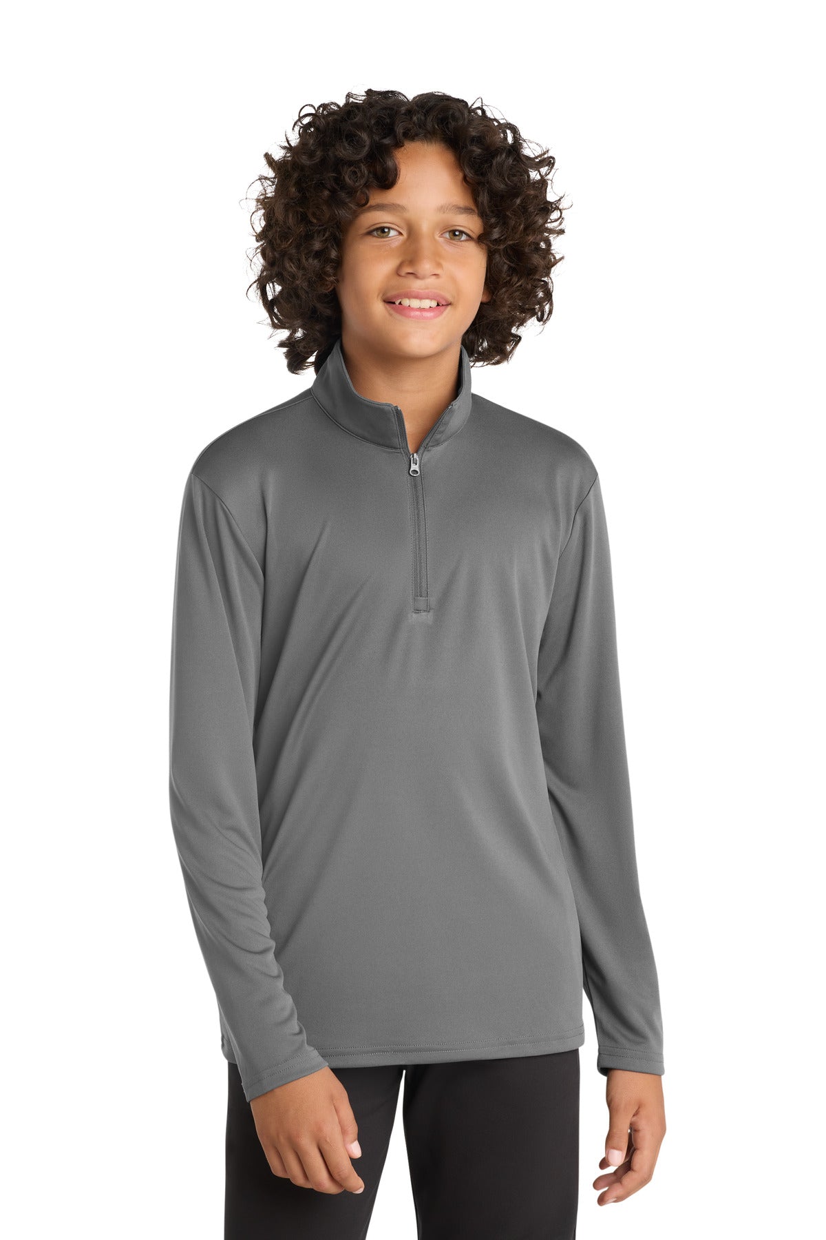 Sport-Tek Â® Youth PosiCharge Â® Competitor â„¢ 1/4-Zip Pullover. YST357