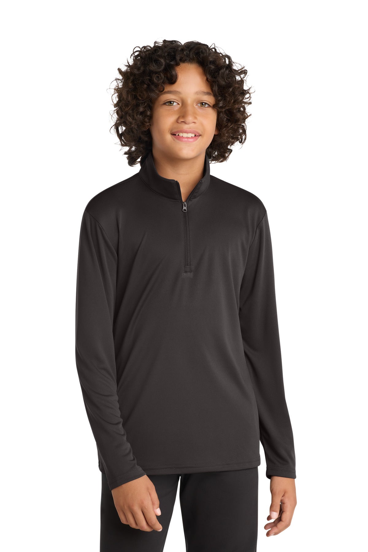 Sport-Tek Â® Youth PosiCharge Â® Competitor â„¢ 1/4-Zip Pullover. YST357