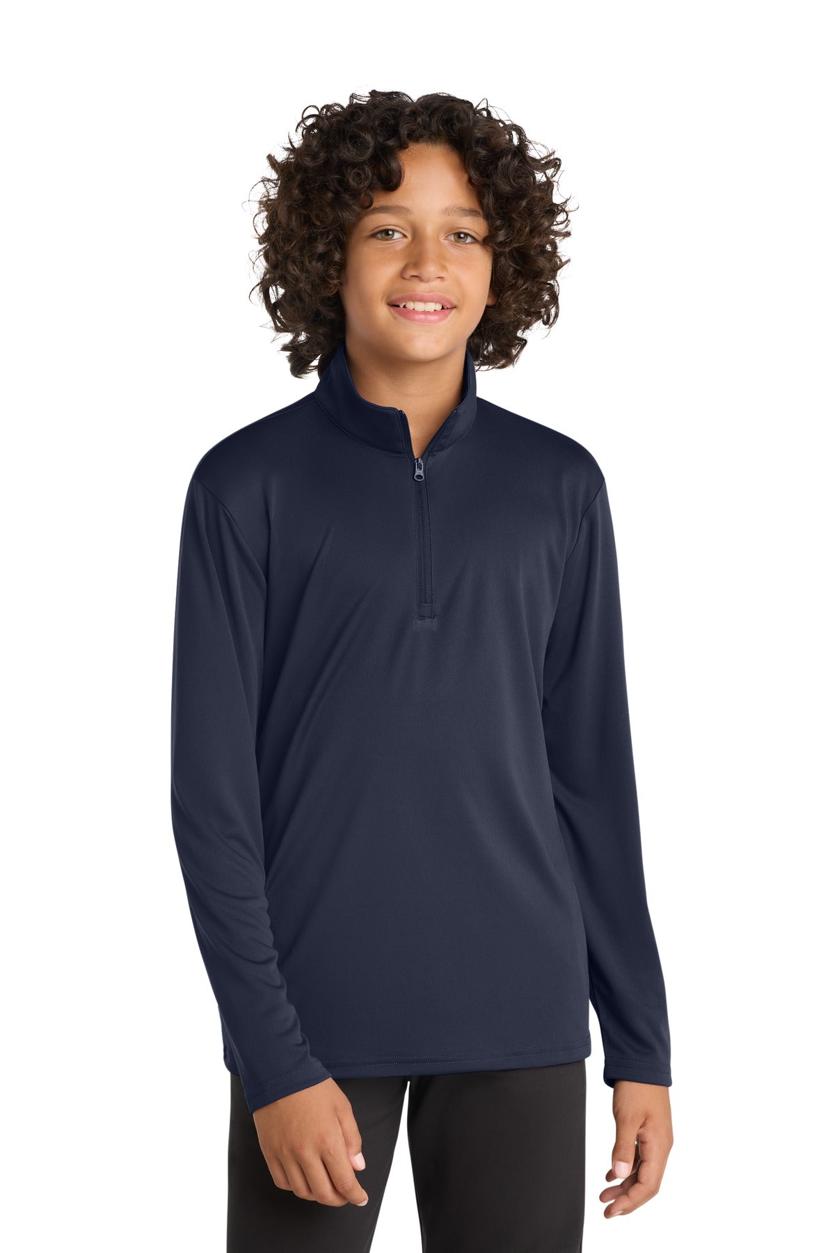 Sport-Tek Â® Youth PosiCharge Â® Competitor â„¢ 1/4-Zip Pullover. YST357