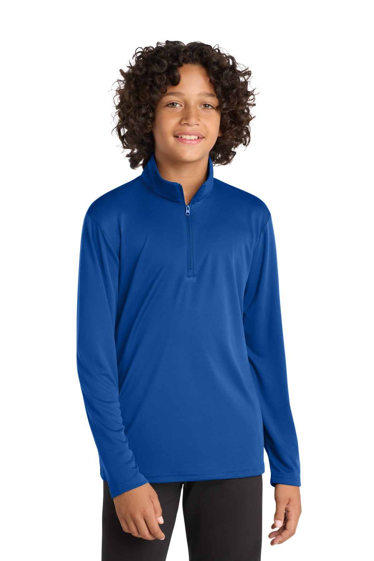 Sport-Tek Â® Youth PosiCharge Â® Competitor â„¢ 1/4-Zip Pullover. YST357