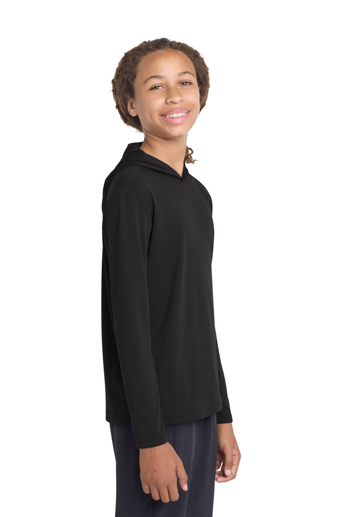 Sport-Tek Â® Youth PosiCharge Â® Competitor â„¢ Hooded Pullover. YST358