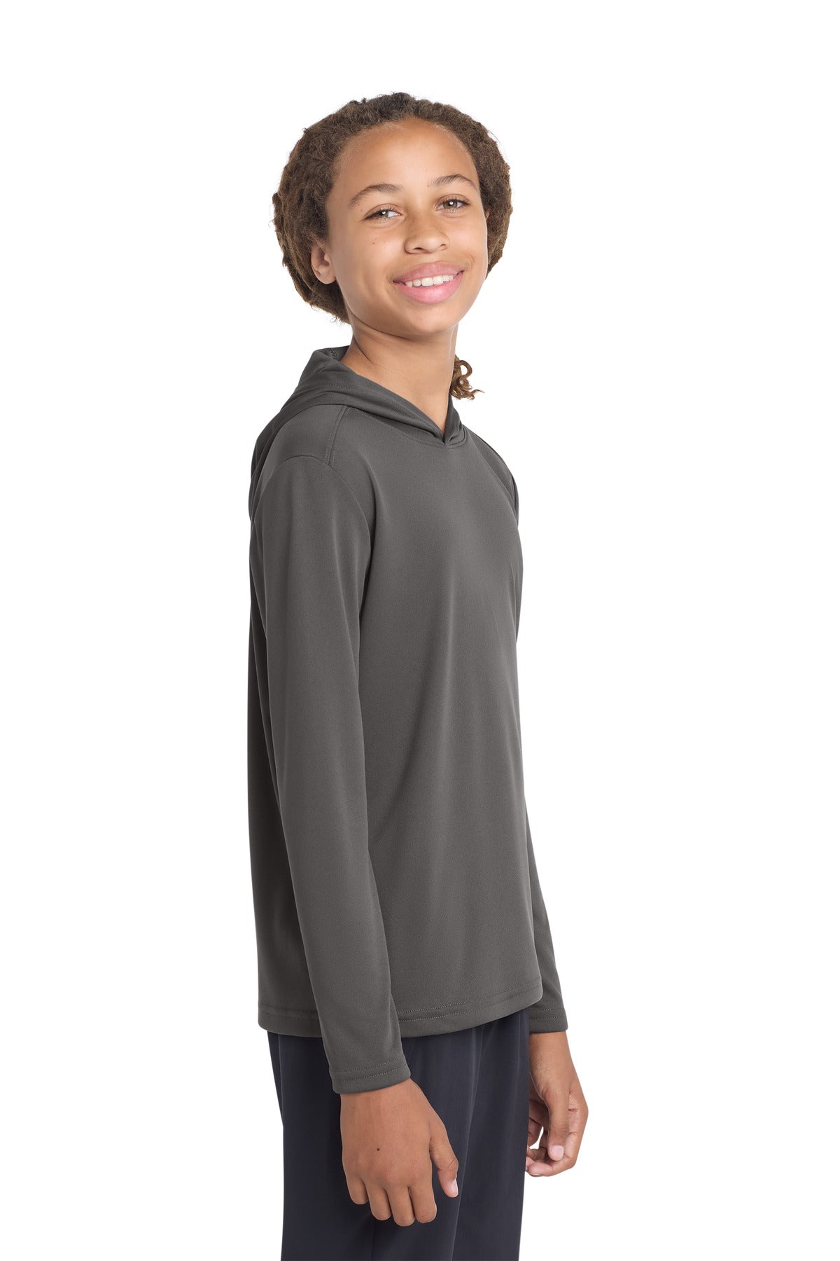 Sport-Tek Â® Youth PosiCharge Â® Competitor â„¢ Hooded Pullover. YST358