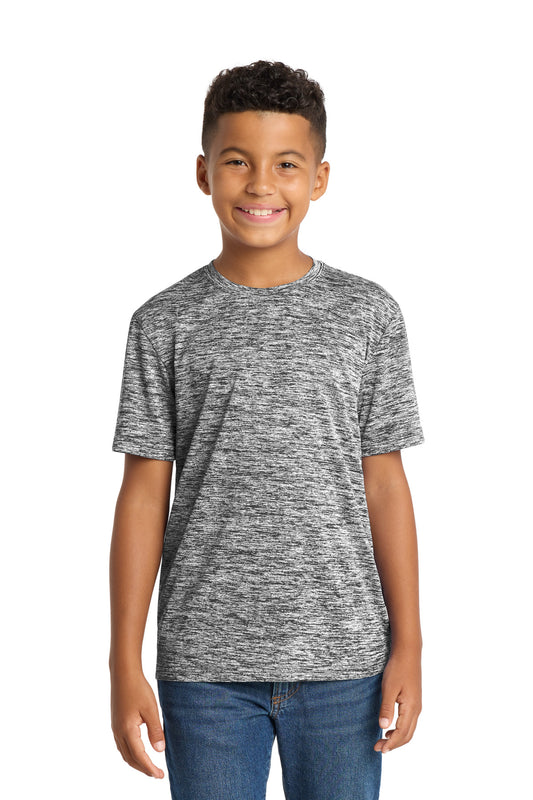 Sport-TekÂ® Youth PosiChargeÂ® Electric Heather Tee. YST390