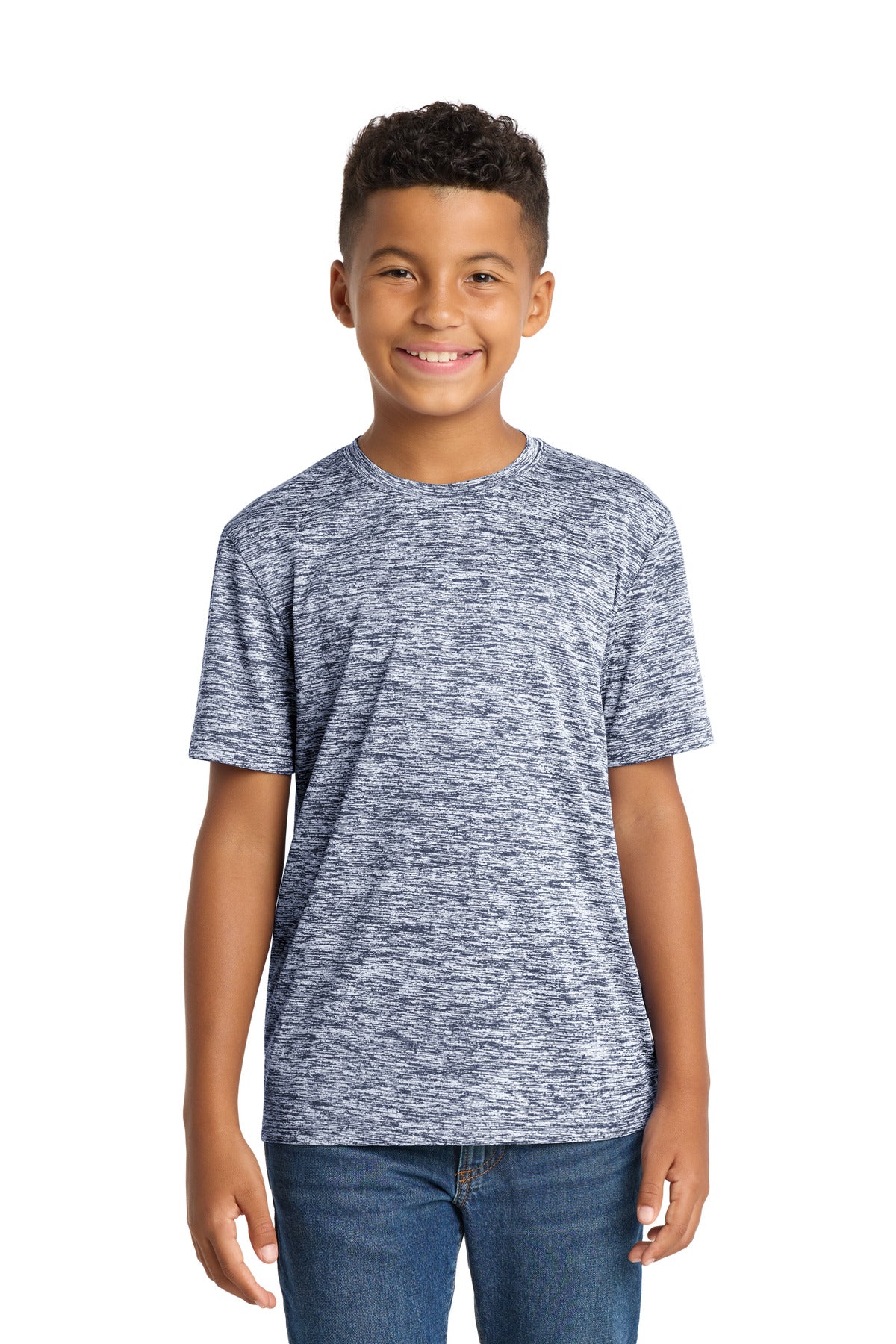 Sport-Tek?? Youth PosiCharge?? Electric Heather Tee. YST390