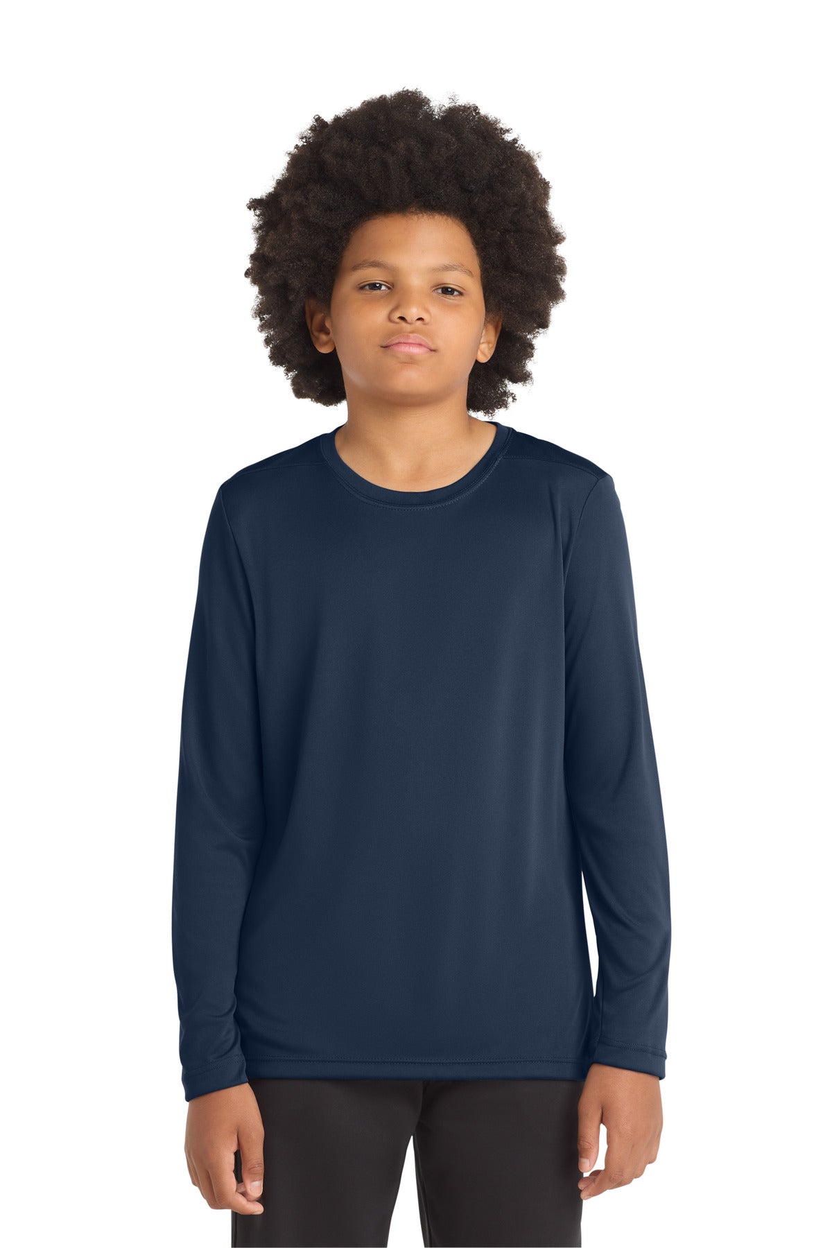 Sport-Tek ?? Youth Posi-UV?? Pro Long Sleeve Tee. YST420LS