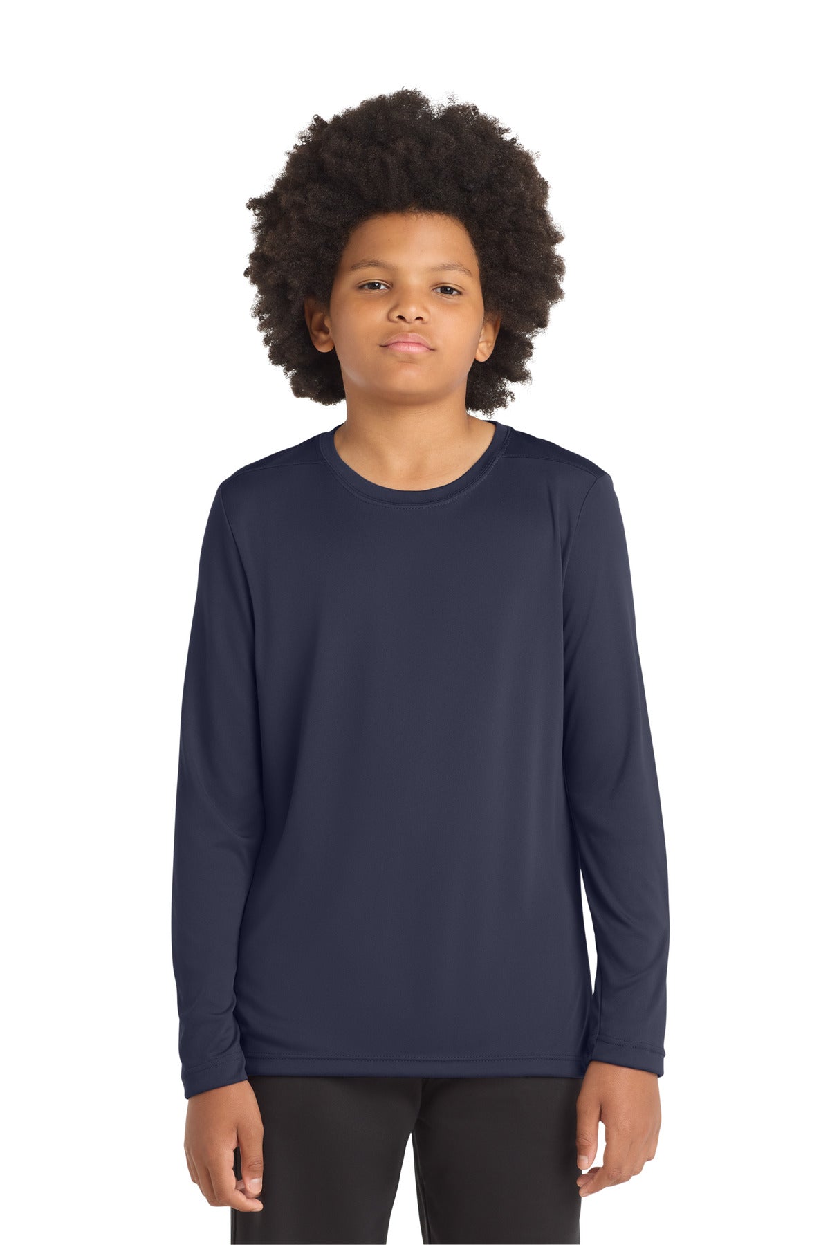 Sport-Tek Â® Youth Posi-UVÂ® Pro Long Sleeve Tee. YST420LS