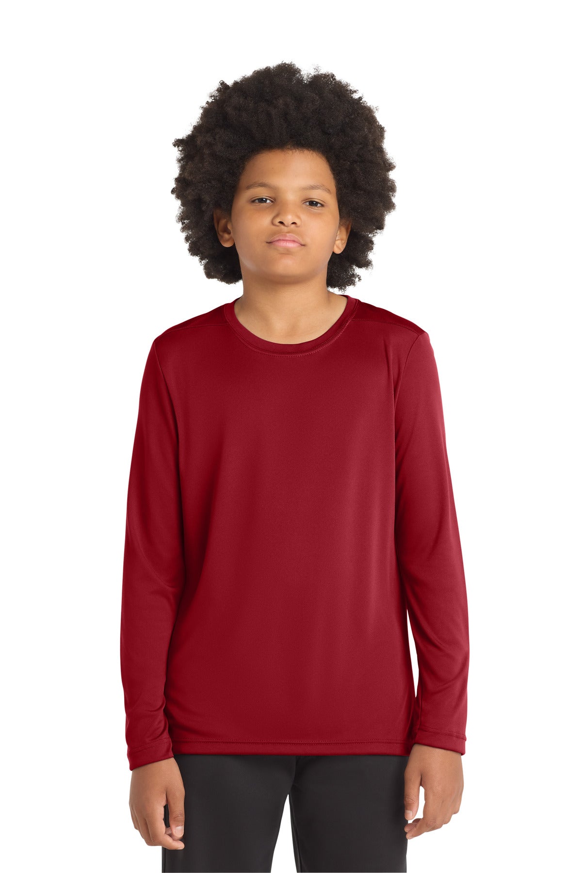 Sport-Tek ?? Youth Posi-UV?? Pro Long Sleeve Tee. YST420LS