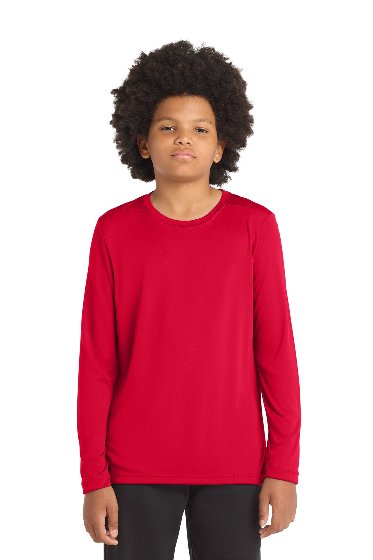 Sport-Tek Â® Youth Posi-UVÂ® Pro Long Sleeve Tee. YST420LS