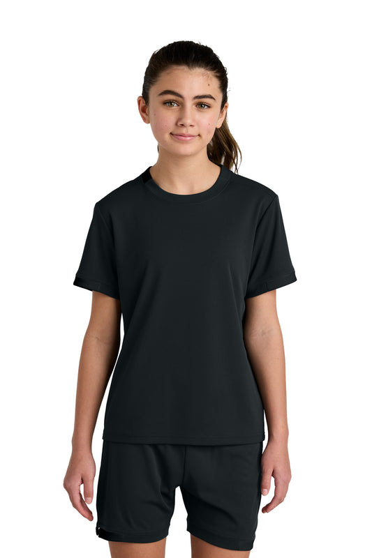 Sport-TekÂ® Youth Club Short Sleeve Crew YST440