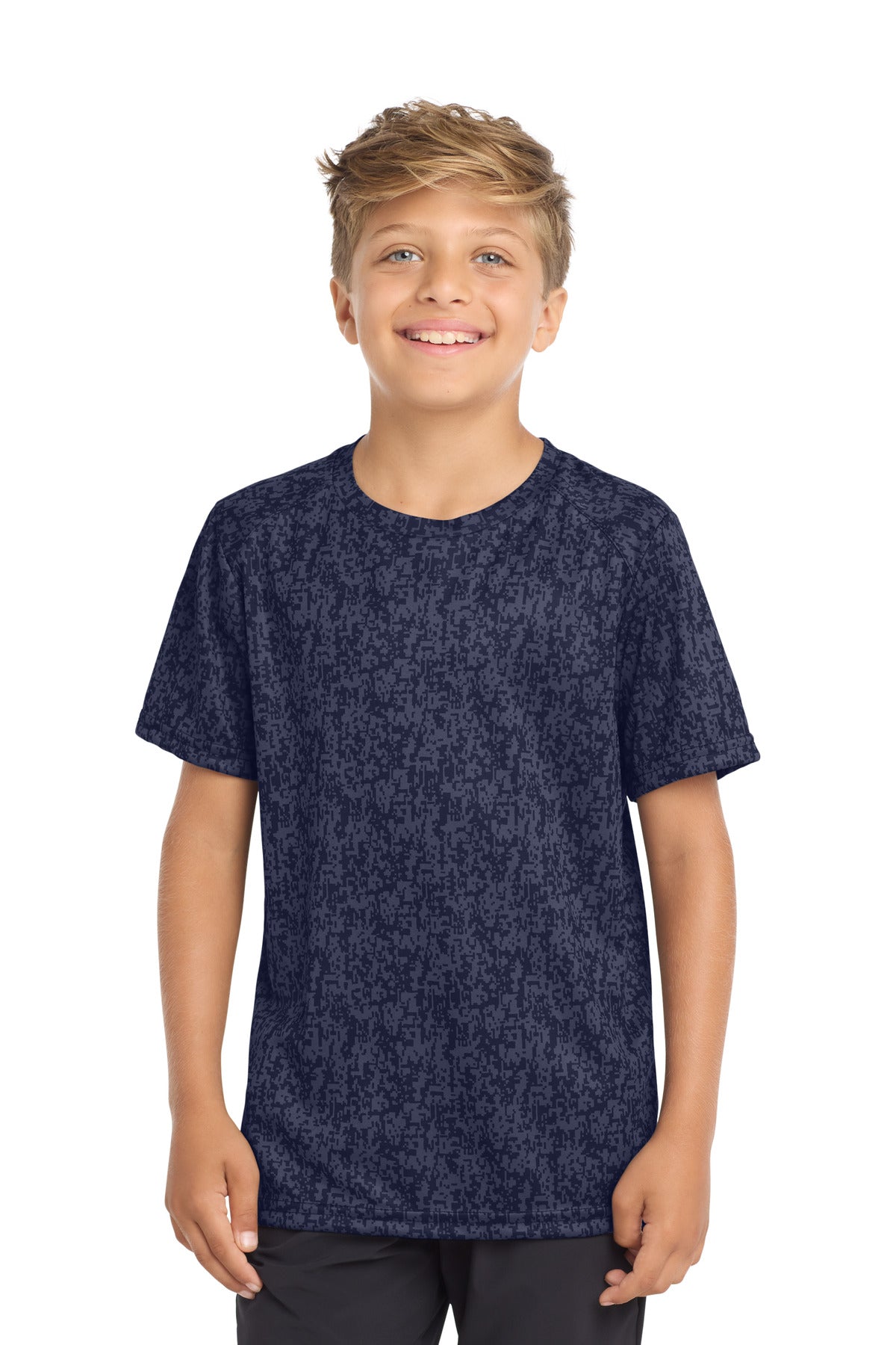 Sport-Tek Â® Youth Digi Camo Tee. YST460
