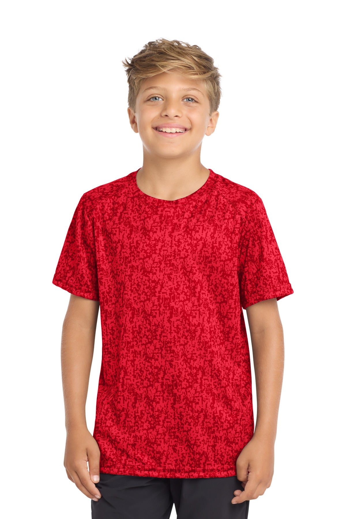 Sport-Tek Â® Youth Digi Camo Tee. YST460