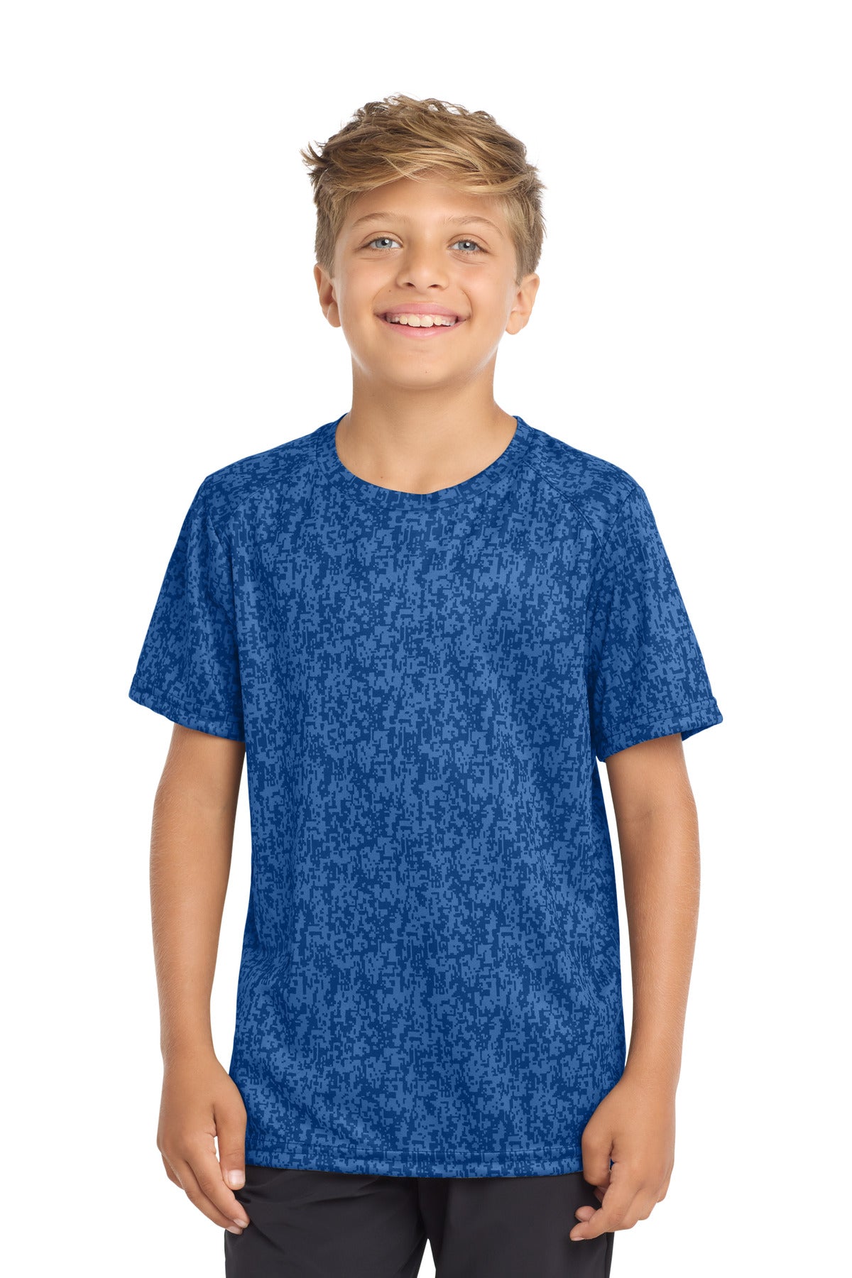 Sport-Tek Â® Youth Digi Camo Tee. YST460
