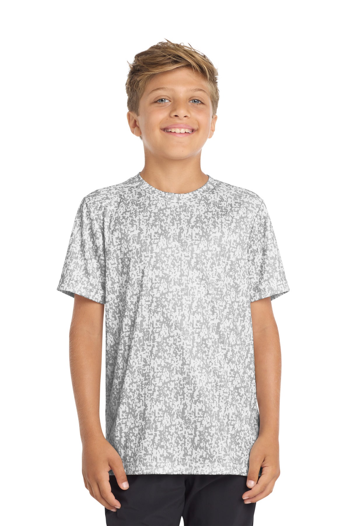 Sport-Tek Â® Youth Digi Camo Tee. YST460