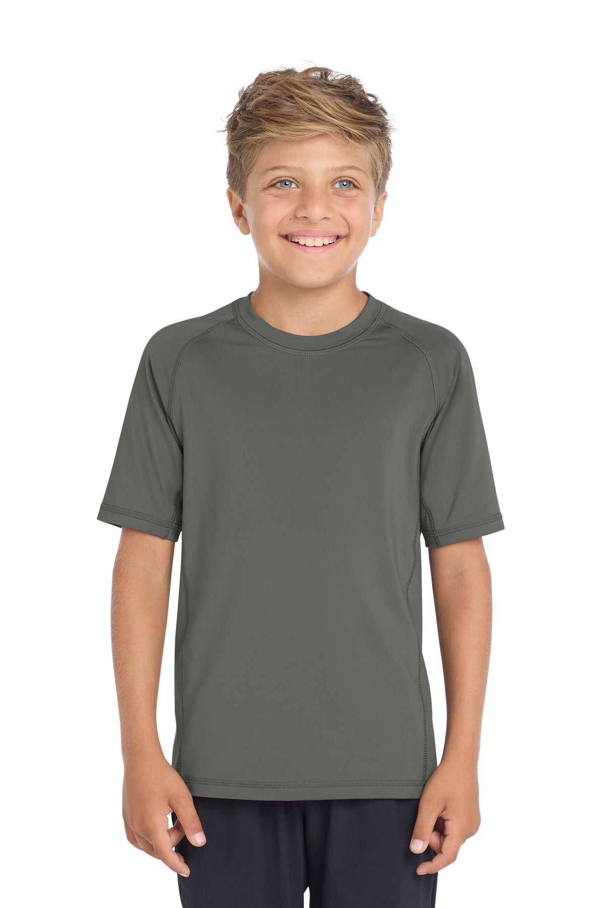 Sport-Tek ?? Youth Rashguard Tee. YST470