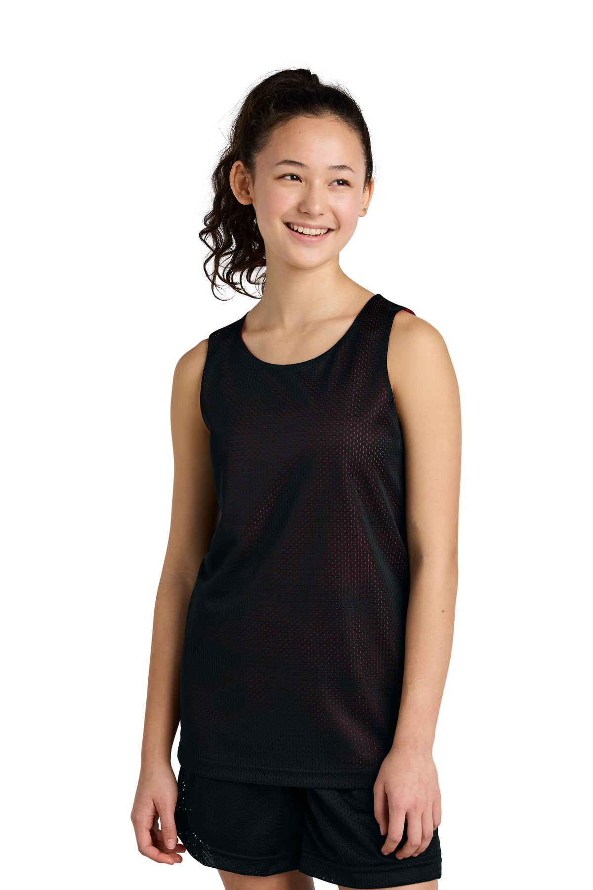 Sport-TekÂ® Youth PosiChargeÂ® Reversible Mesh Tank YST5000
