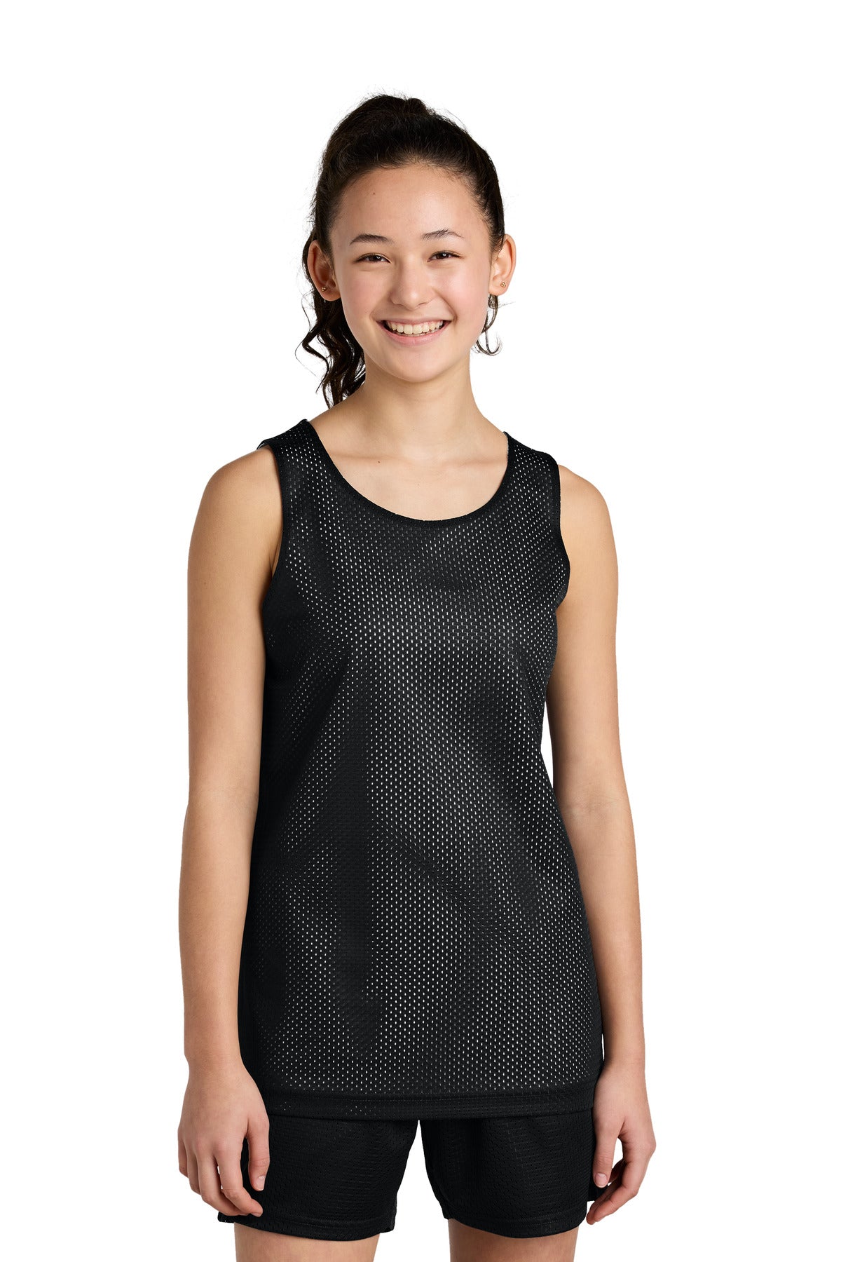 Sport-TekÂ® Youth PosiChargeÂ® Reversible Mesh Tank YST5000