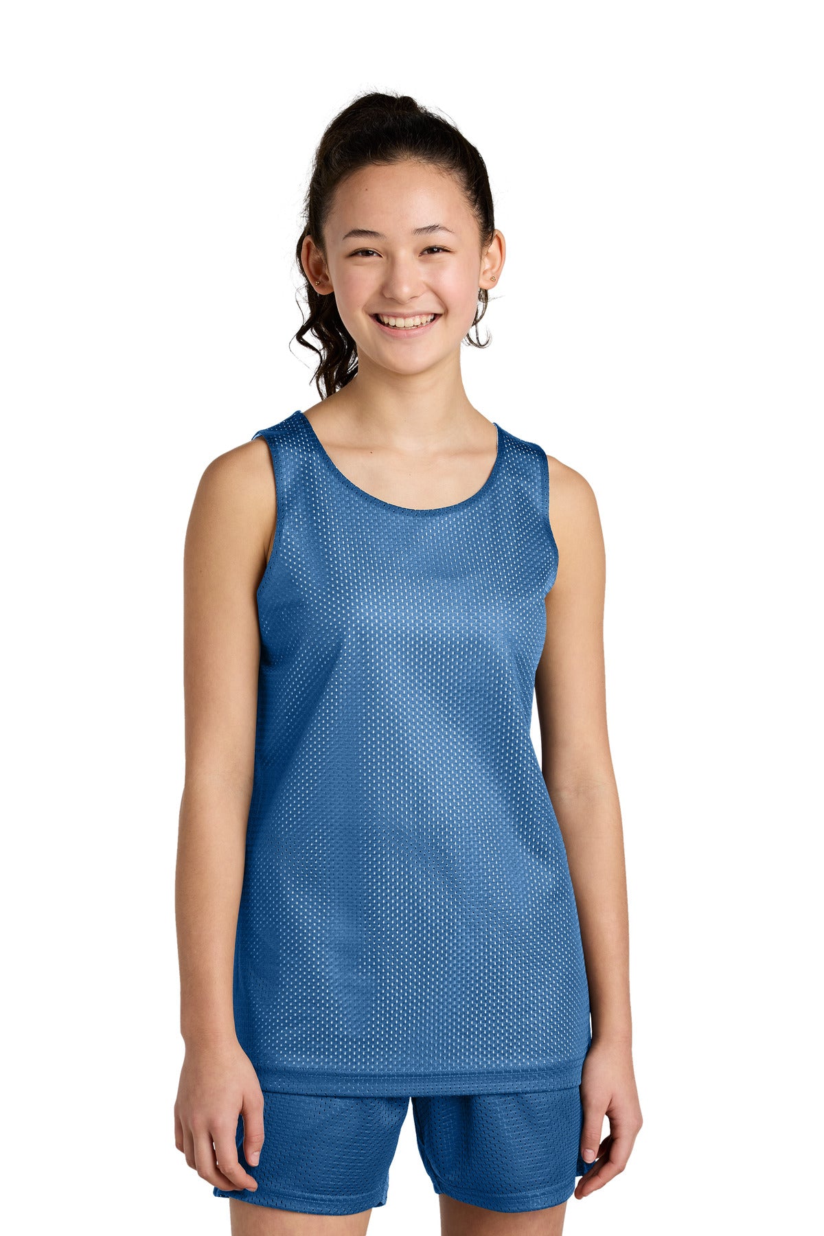 Sport-TekÂ® Youth PosiChargeÂ® Reversible Mesh Tank YST5000