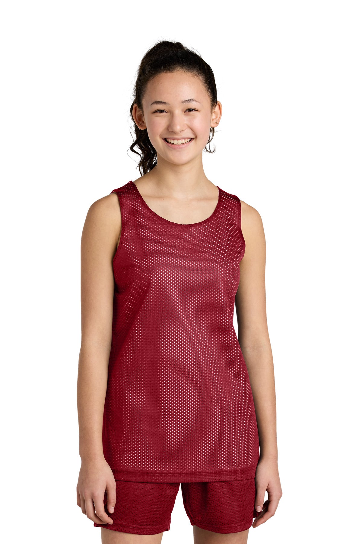 Sport-TekÂ® Youth PosiChargeÂ® Reversible Mesh Tank YST5000