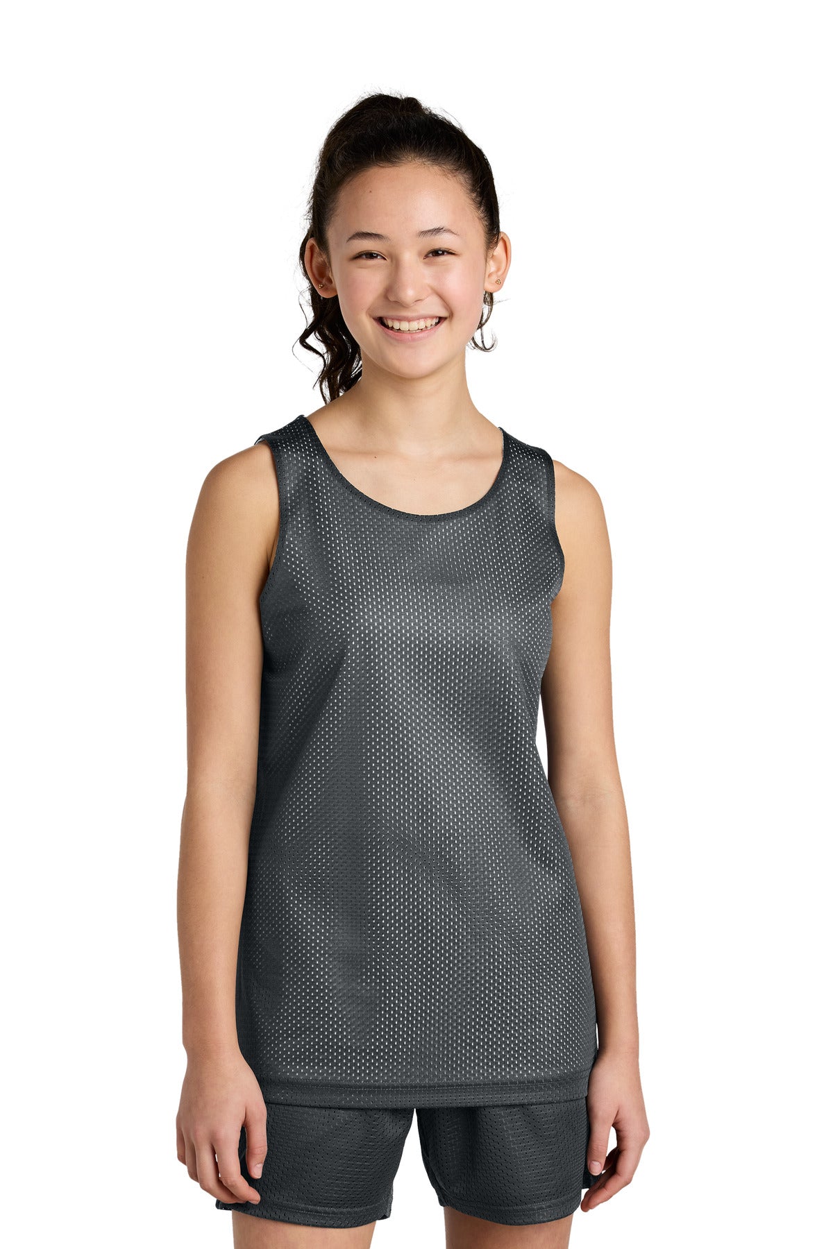 Sport-TekÂ® Youth PosiChargeÂ® Reversible Mesh Tank YST5000