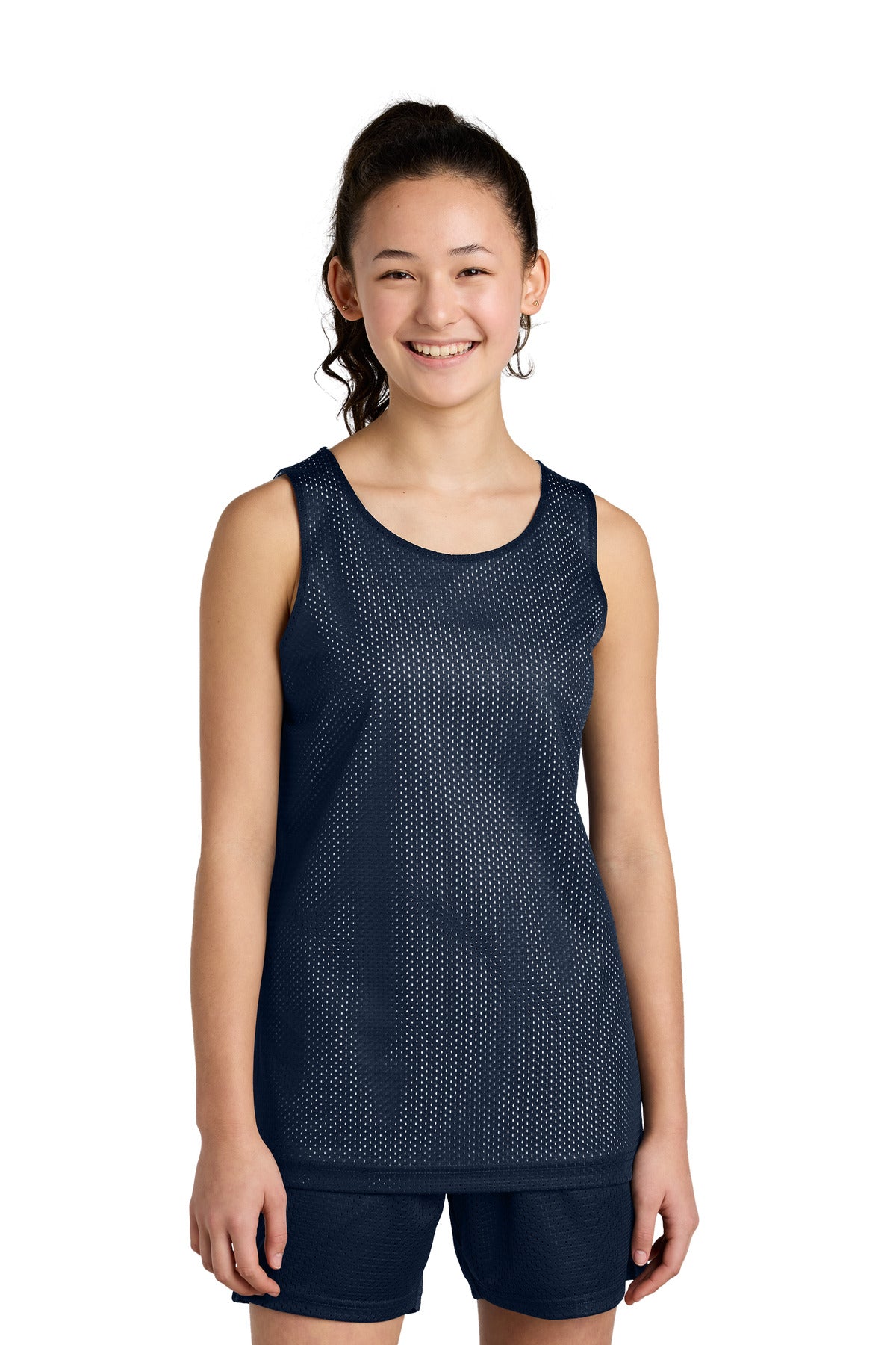 Sport-TekÂ® Youth PosiChargeÂ® Reversible Mesh Tank YST5000