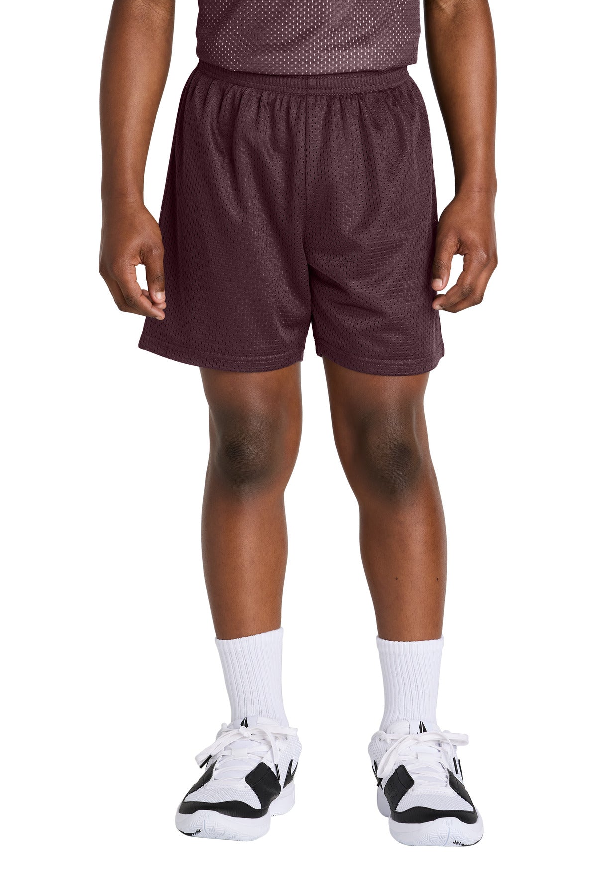 Sport-TekÂ® Youth PosiChargeÂ® Mesh 5" Short YST5100