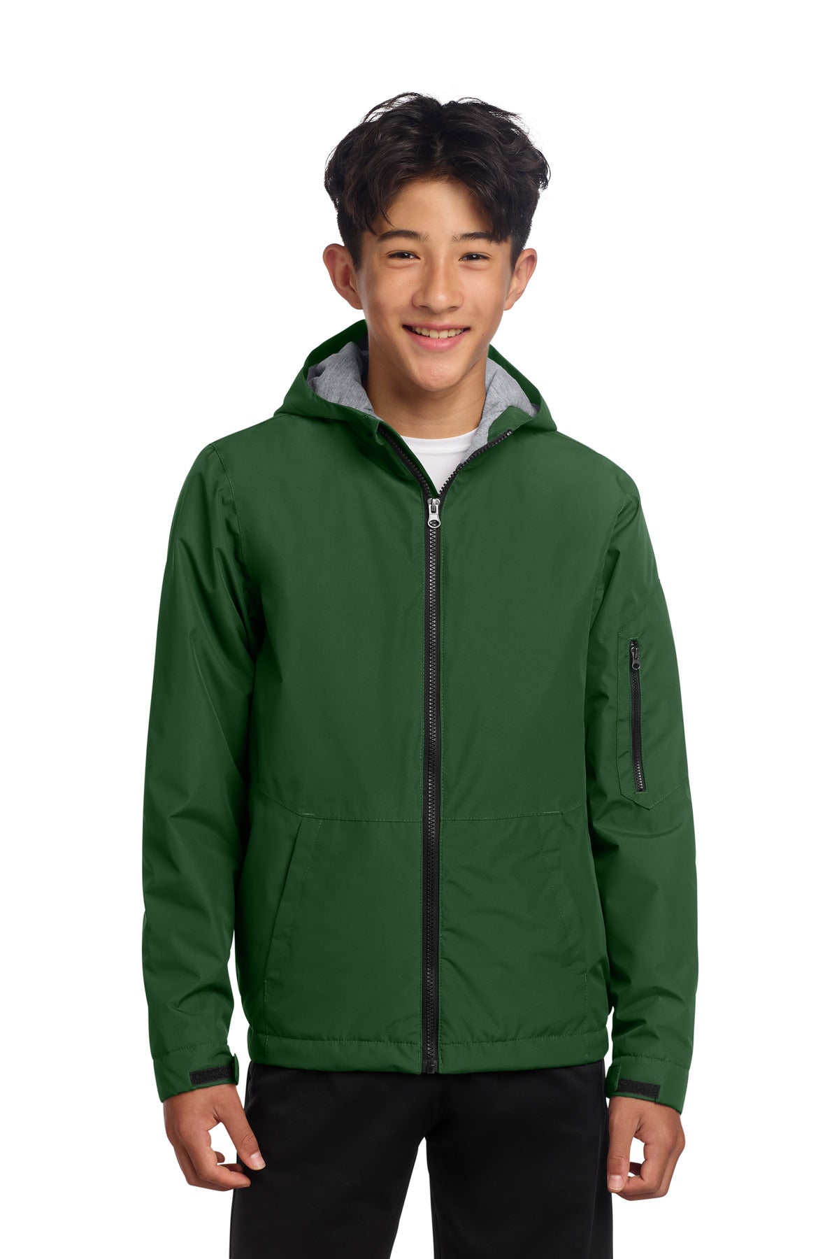 Sport-TekÂ® Youth Waterproof Insulated Jacket YST56