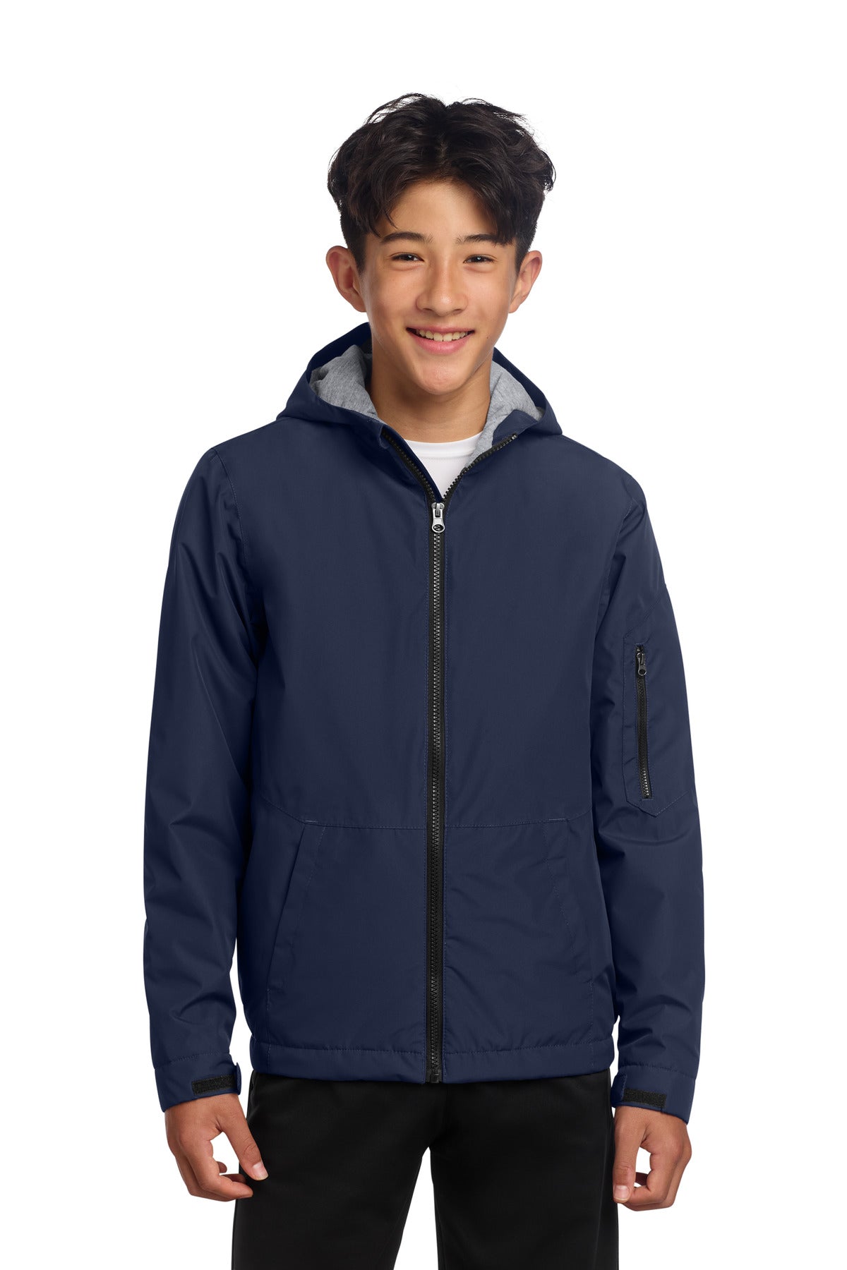 Sport-TekÂ® Youth Waterproof Insulated Jacket YST56