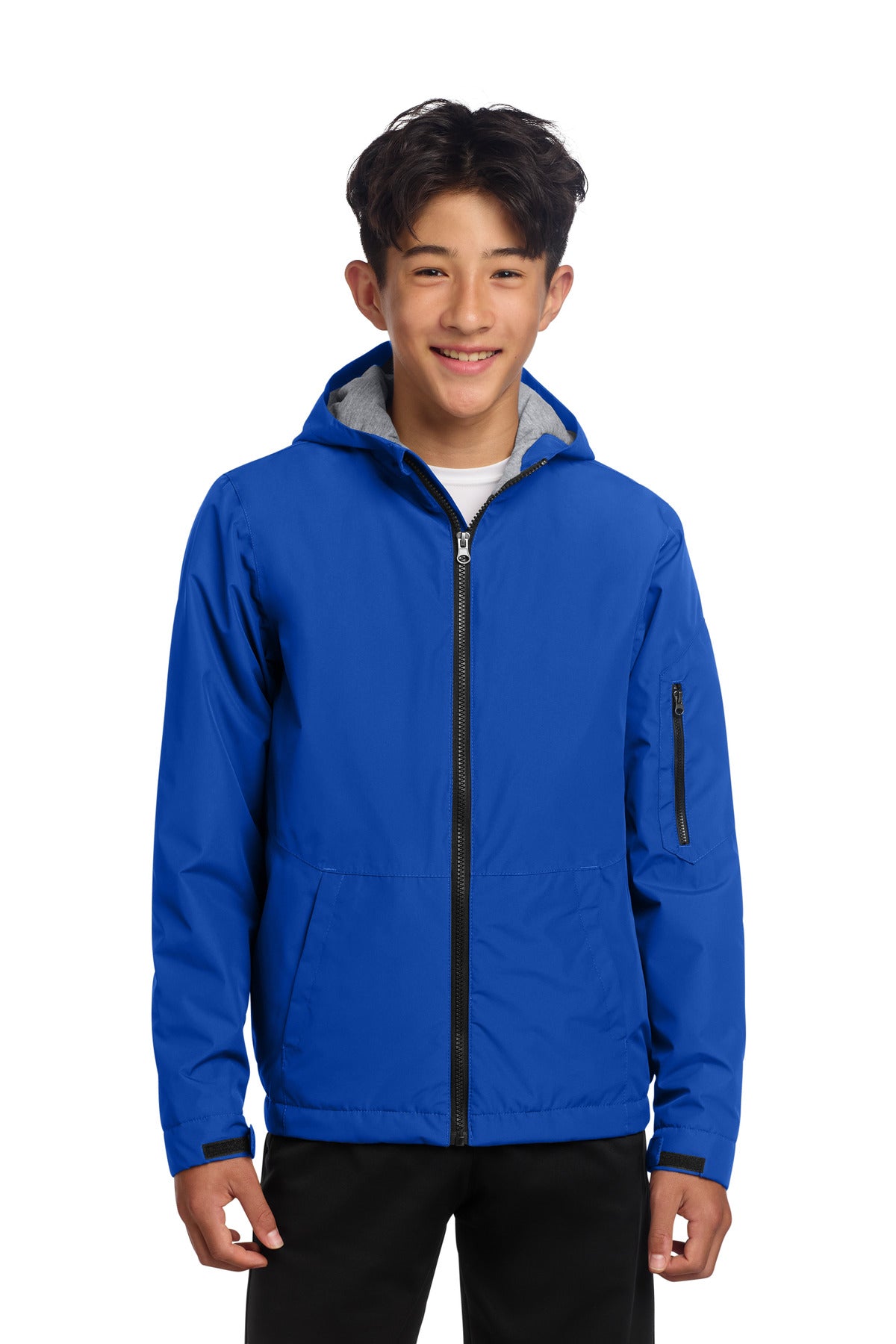 Sport-TekÂ® Youth Waterproof Insulated Jacket YST56