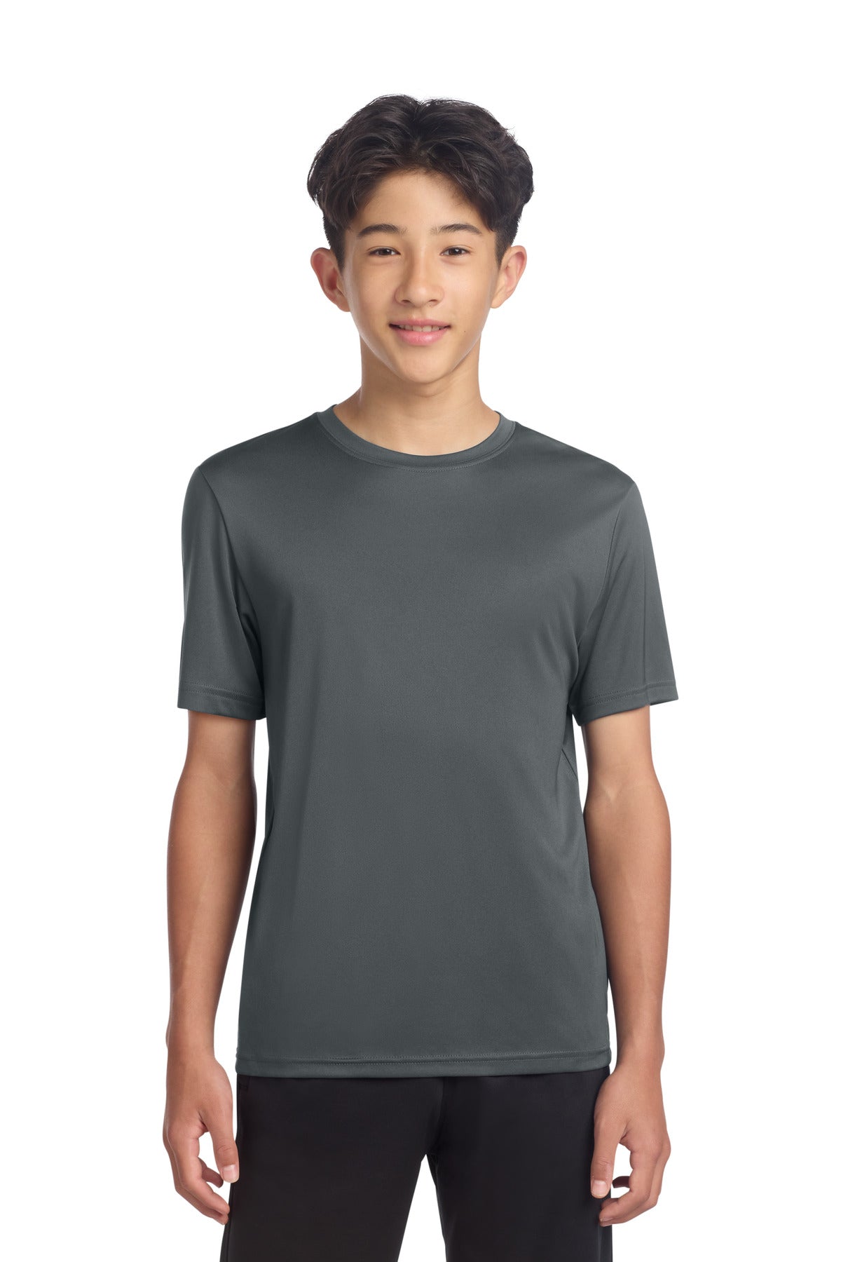 Sport-TekÂ® Youth PosiChargeÂ® Re-Compete Tee YST720