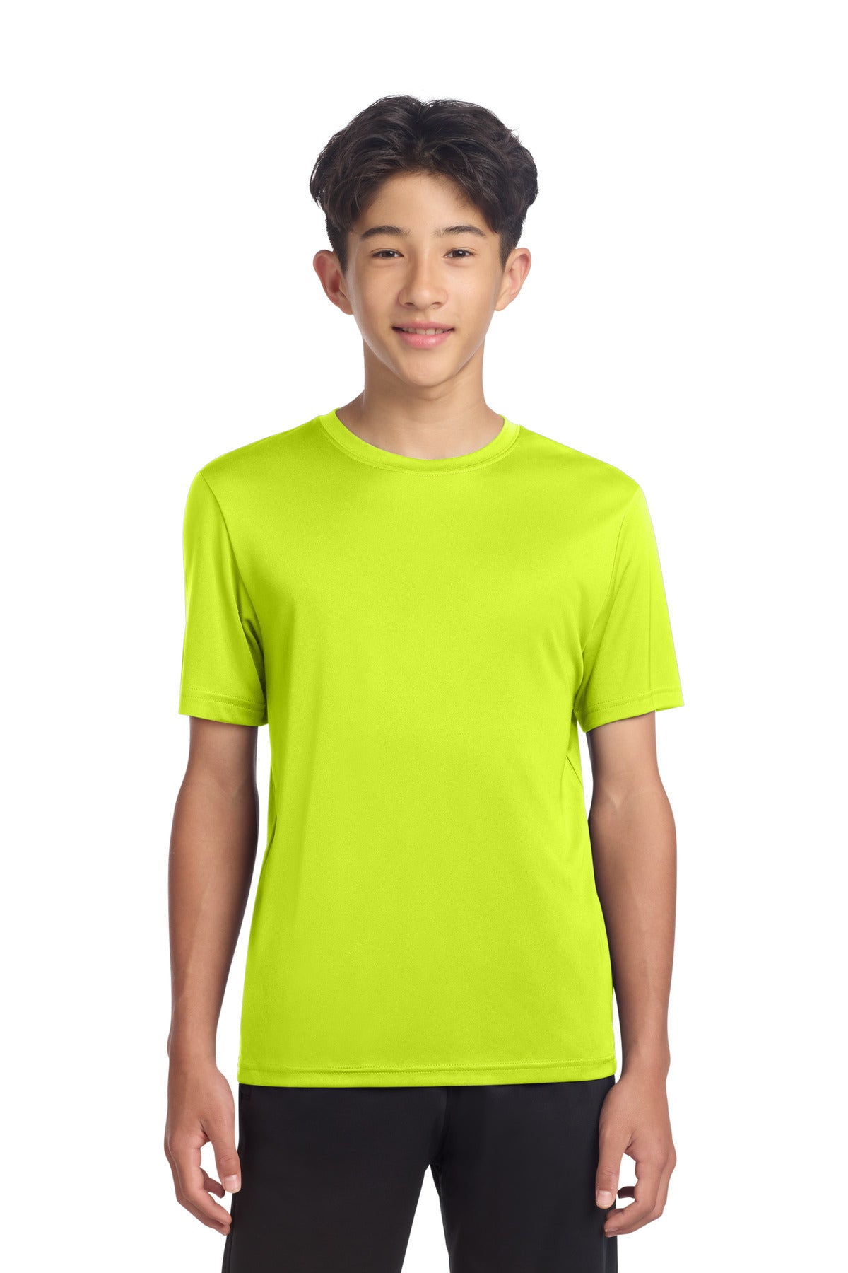 Sport-TekÂ® Youth PosiChargeÂ® Re-Compete Tee YST720