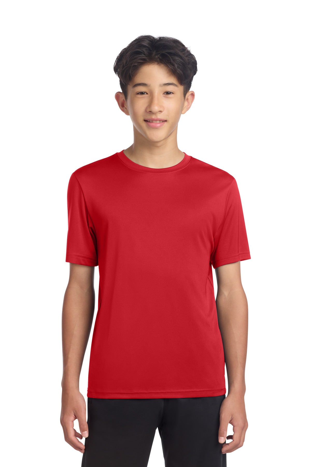 Sport-TekÂ® Youth PosiChargeÂ® Re-Compete Tee YST720