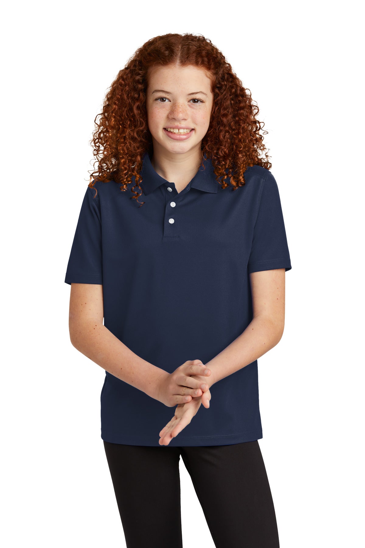 Sport-Tek?? Youth UV Micropique Polo YST740