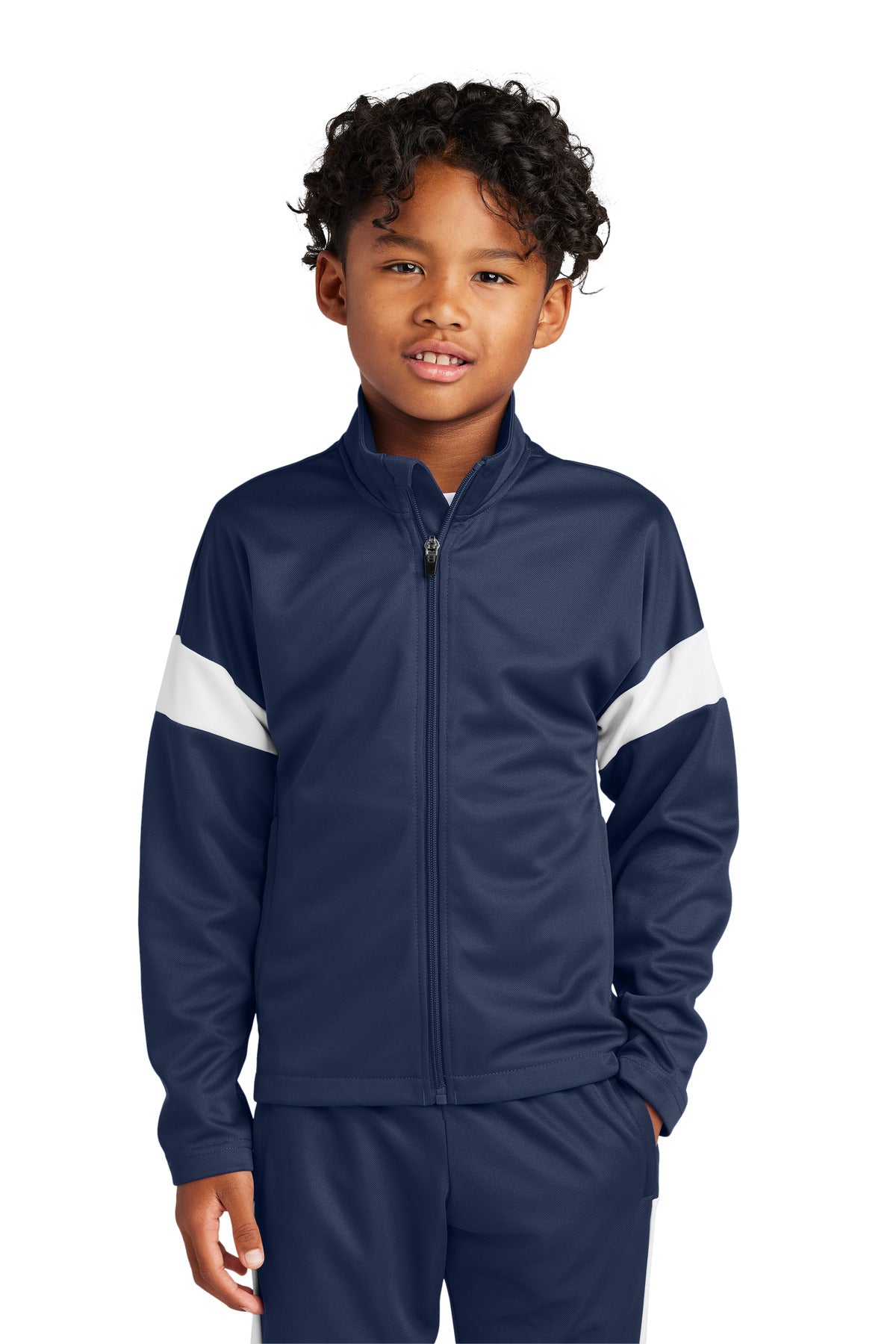 Sport-TekÂ® Youth Travel Full-Zip Jacket YST800