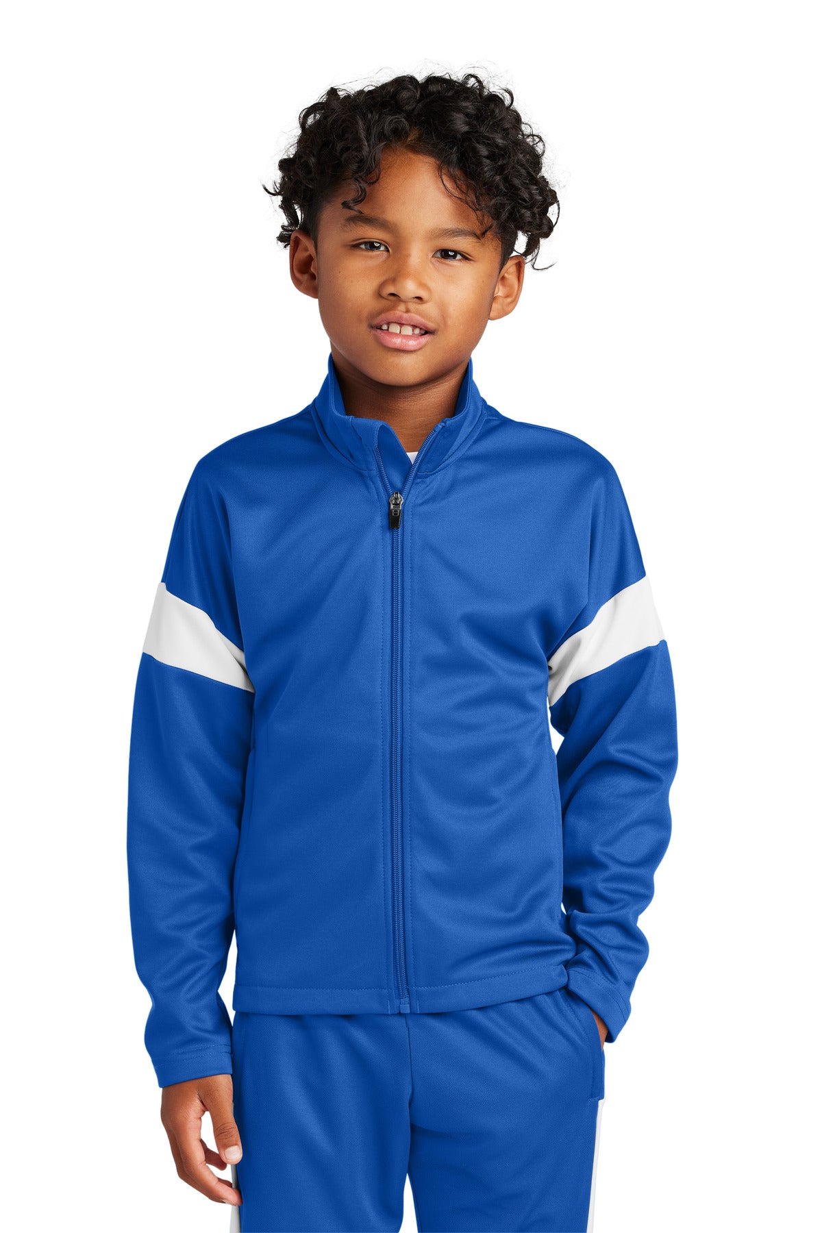 Sport-TekÂ® Youth Travel Full-Zip Jacket YST800