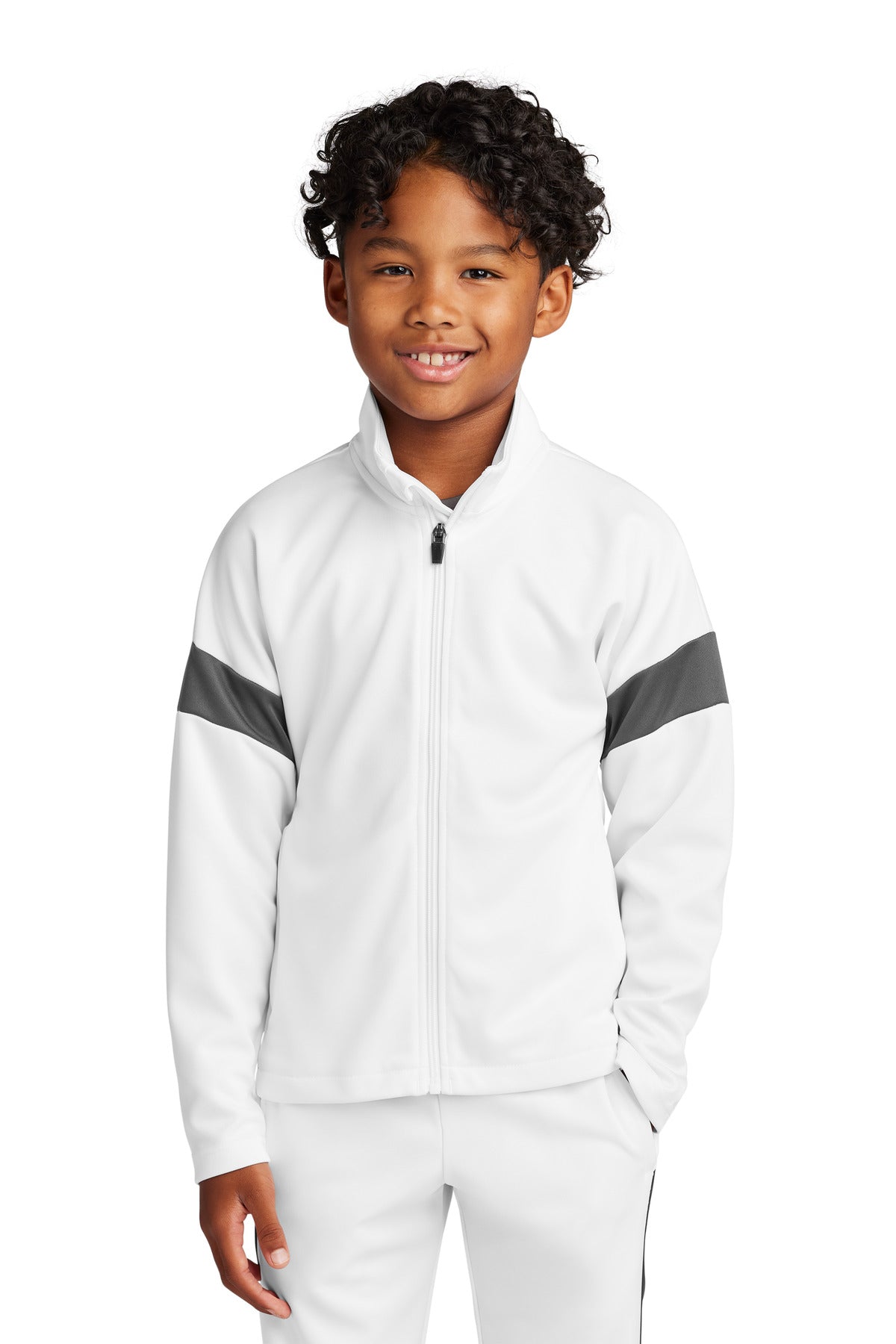 Sport-TekÂ® Youth Travel Full-Zip Jacket YST800