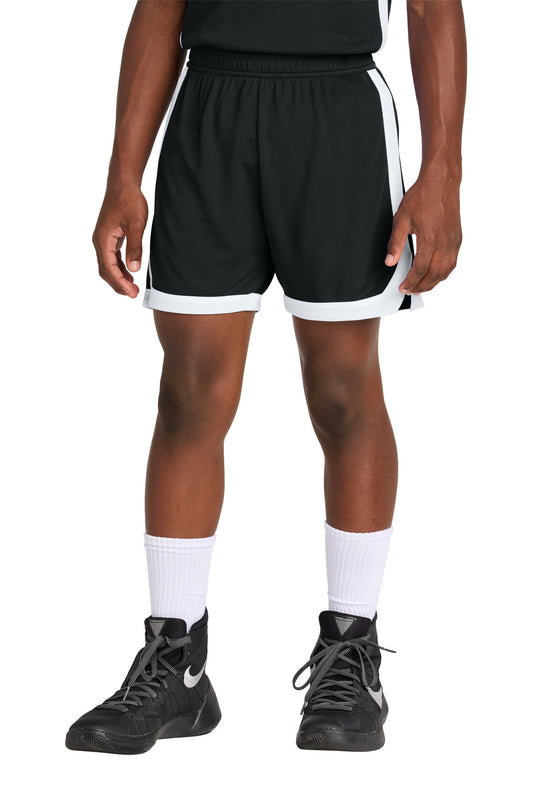 Sport-TekÂ® Youth Rival Basketball 5" Short YST901