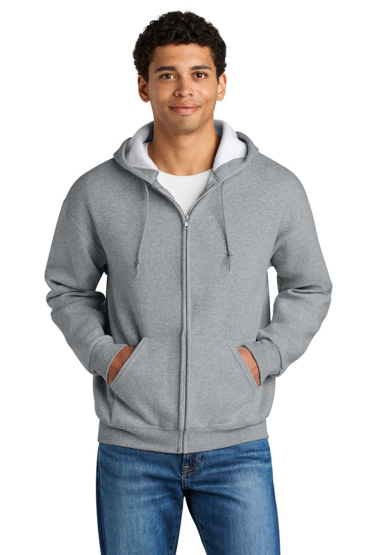 Jerzees Ruggedâ„¢ Unisex Full-Zip Hooded Sweatshirt Z12M